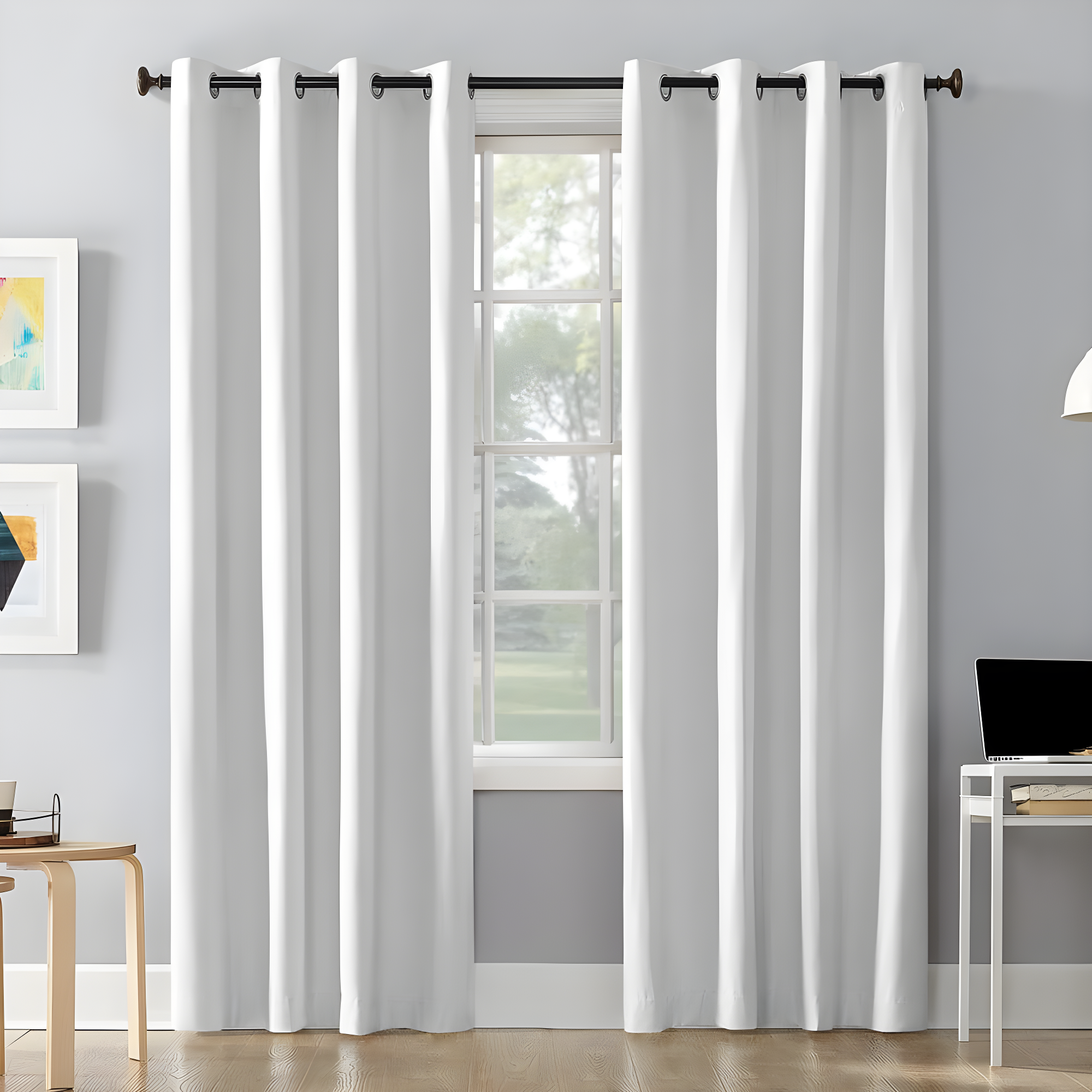 Cameron Thermal Insulated 100% Blackout Grommet Curtain Panel