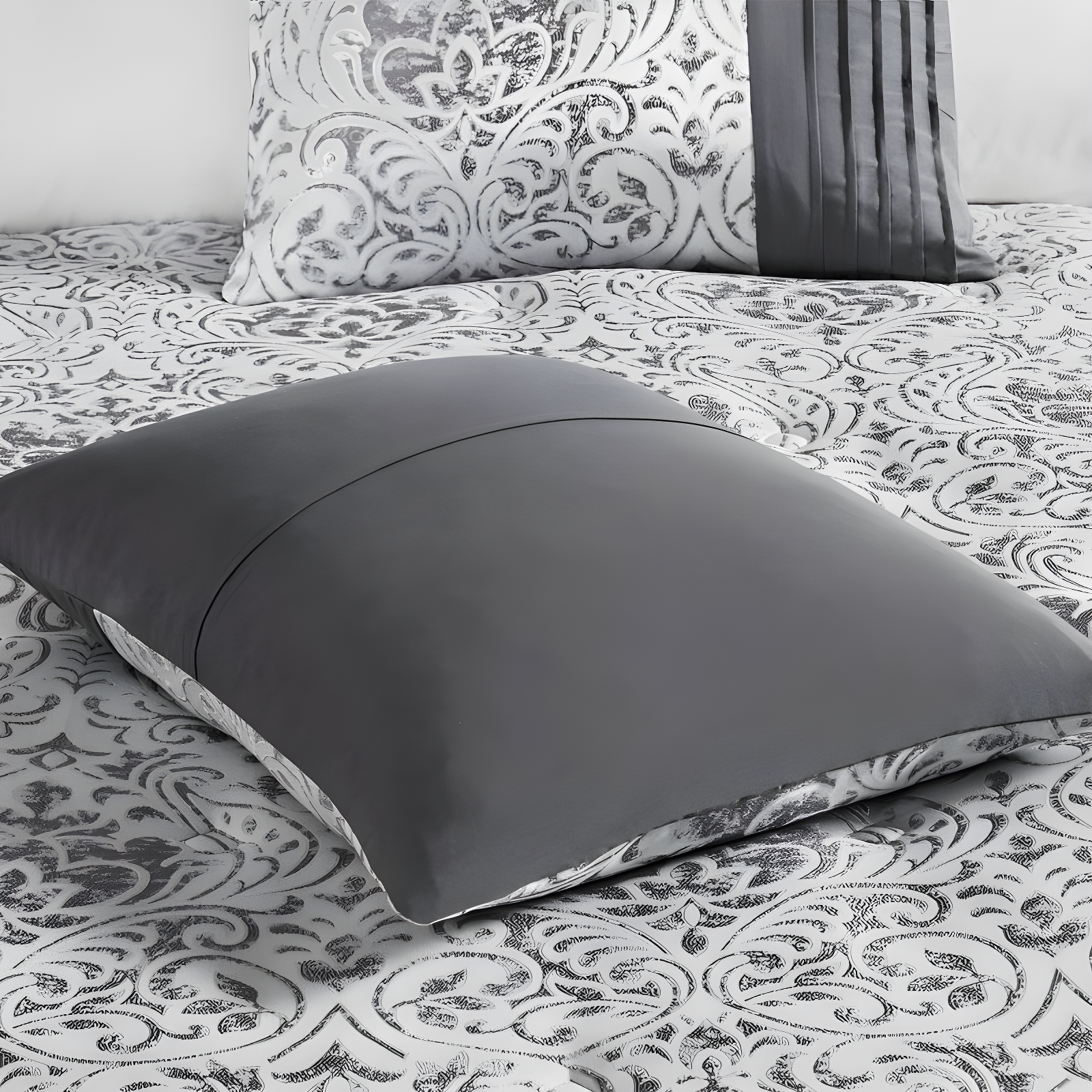 Emilia 12 Piece Jacquard Comforter Set with Bed Sheets
