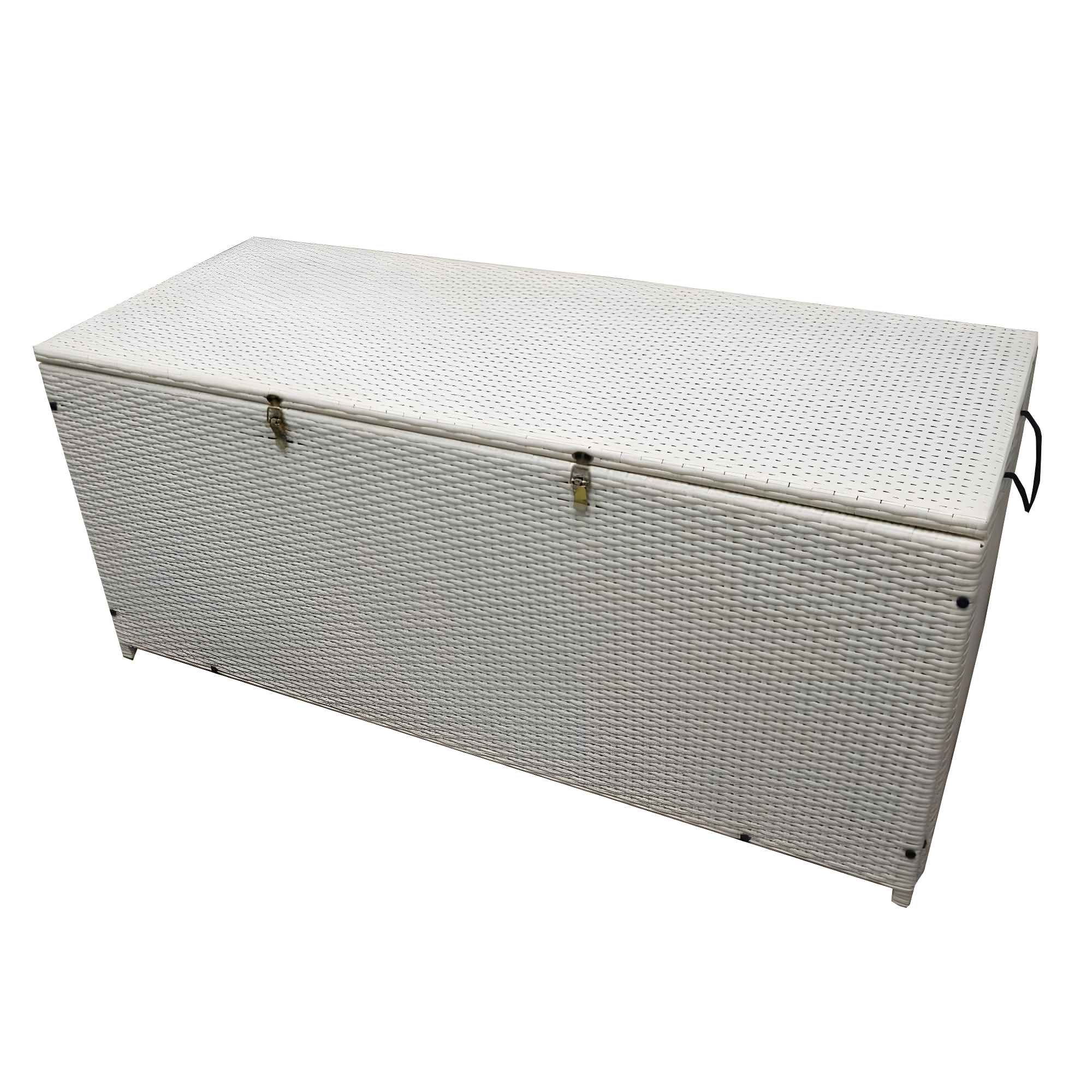 Oakland Living 53'' W 113 Gallons Water Resistant Wicker Deck Box