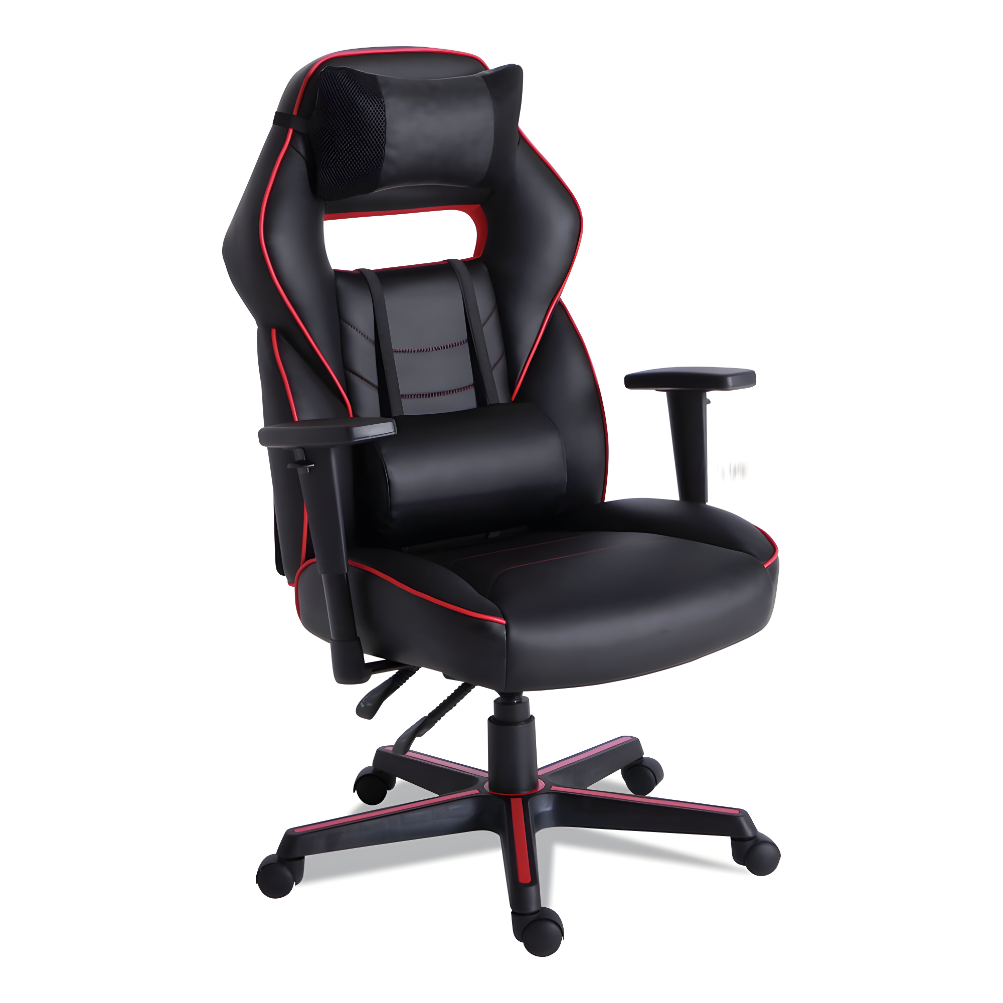 Inbox Zero Inbox Zero Adjustable Reclining Ergonomic Faux Leather Swiveling PC & Racing Game Chair