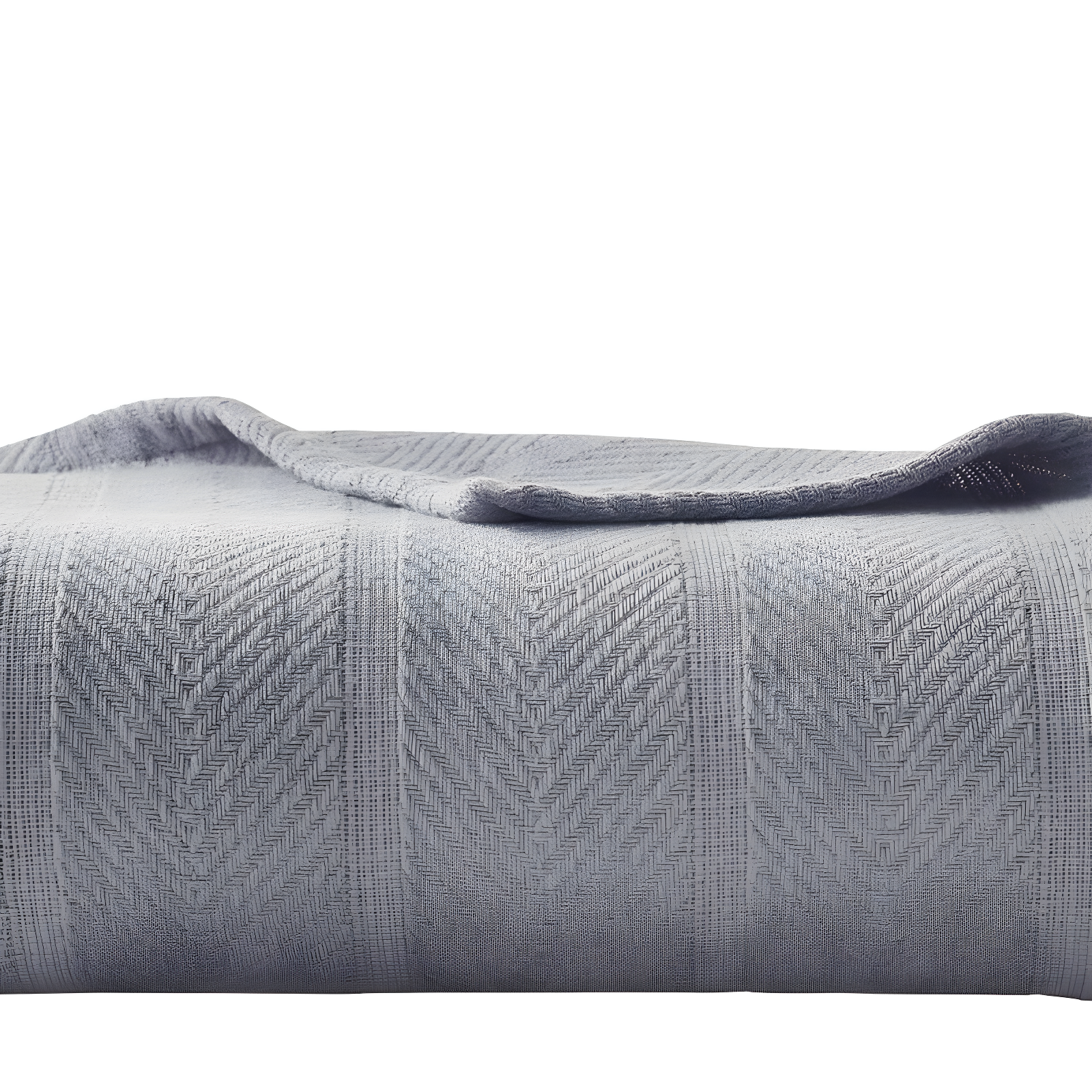 Eddie Bauer Herringbone Cotton Reversible Blanket