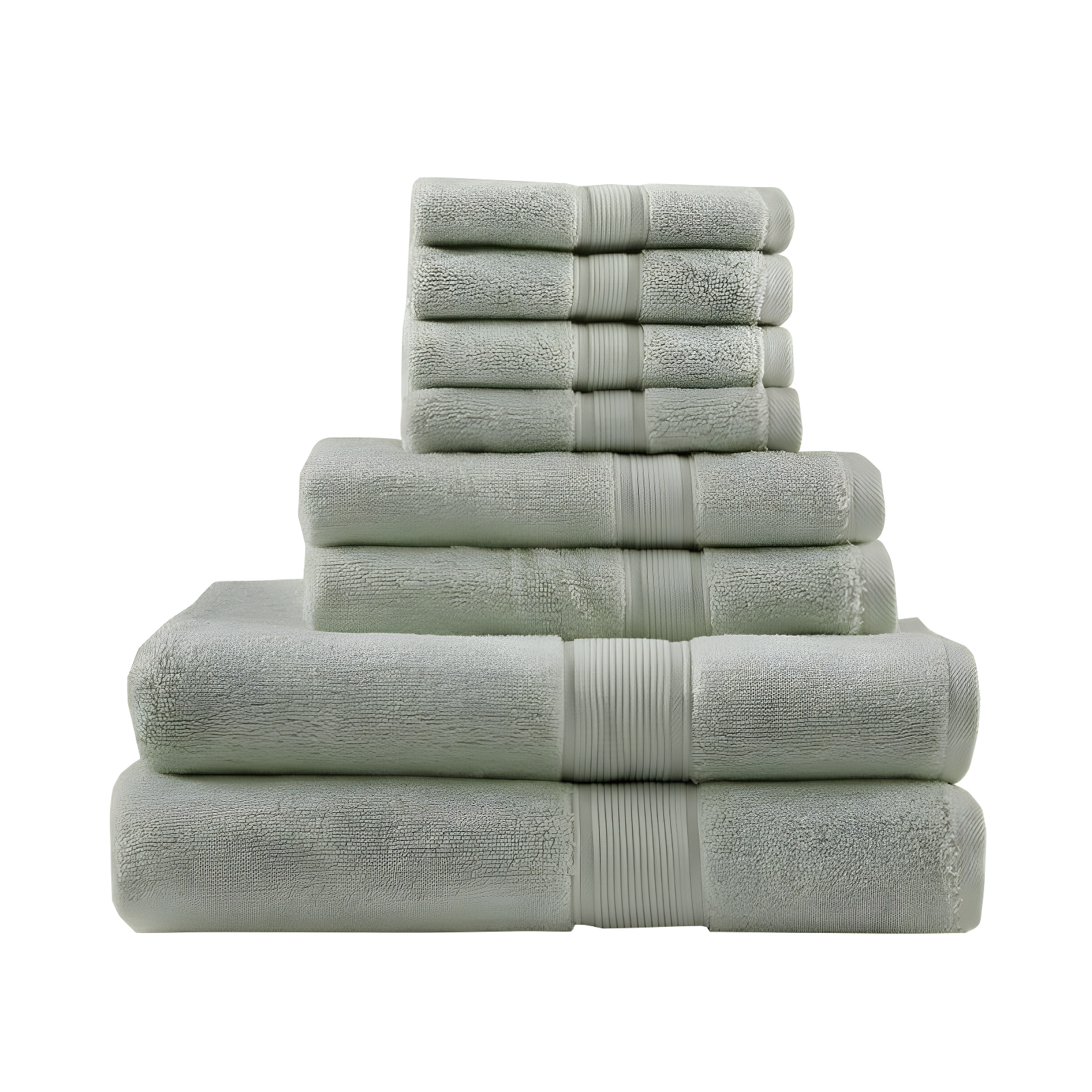 Madison Park Signature 800GSM Ultra-Soft 100% Cotton Absorbent Towel Set