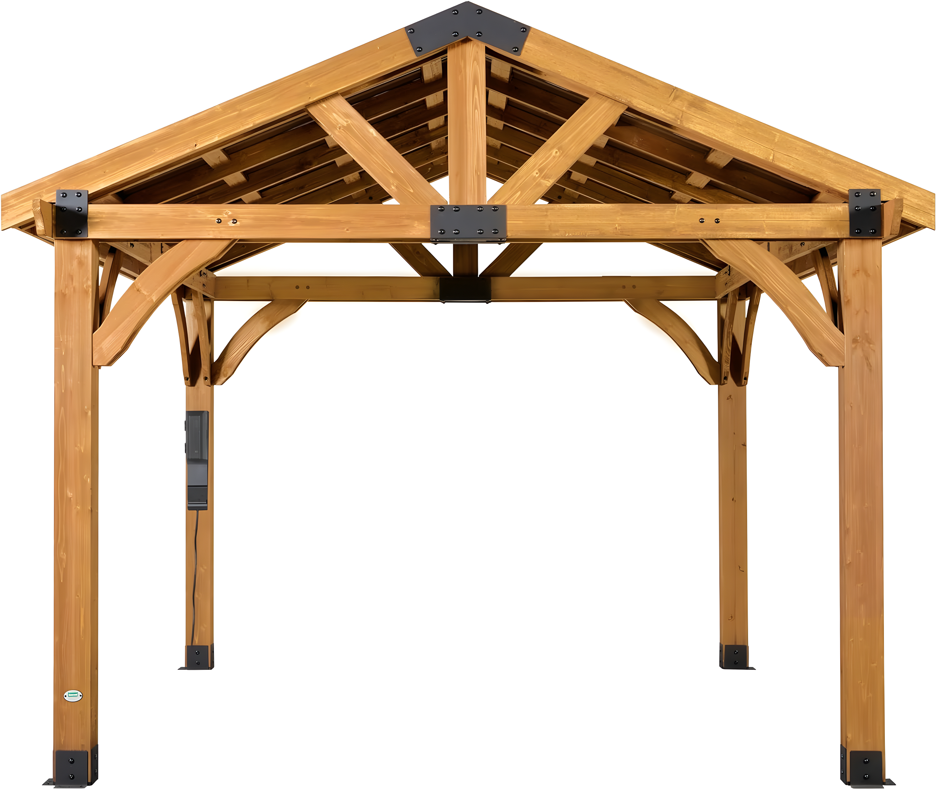 Backyard Discovery Arlington 12 Ft. W x 10 Ft. D Solid Wood Patio Gazebo