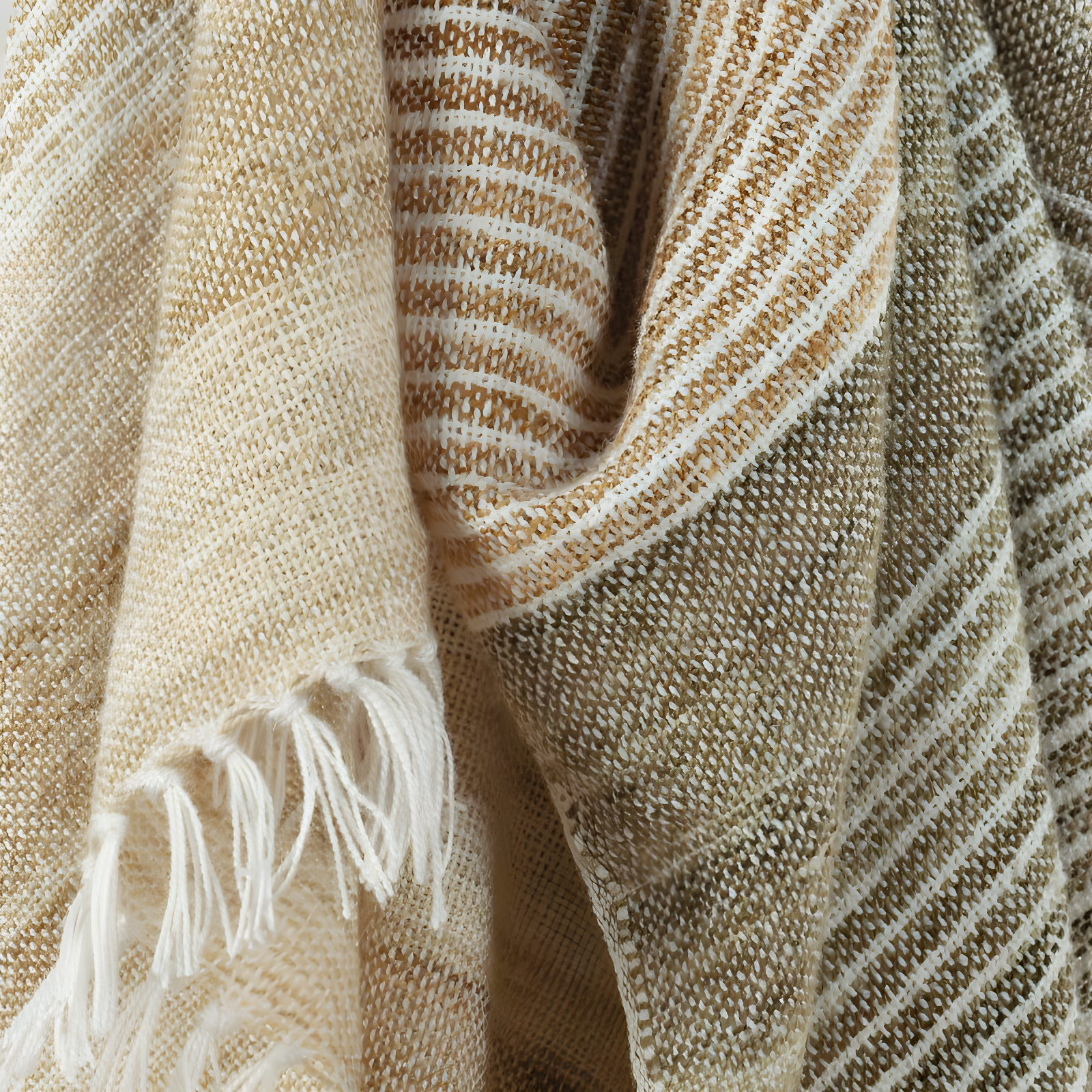 HomeRoots Brown Woven 100% Poly Pet Throw Blanket