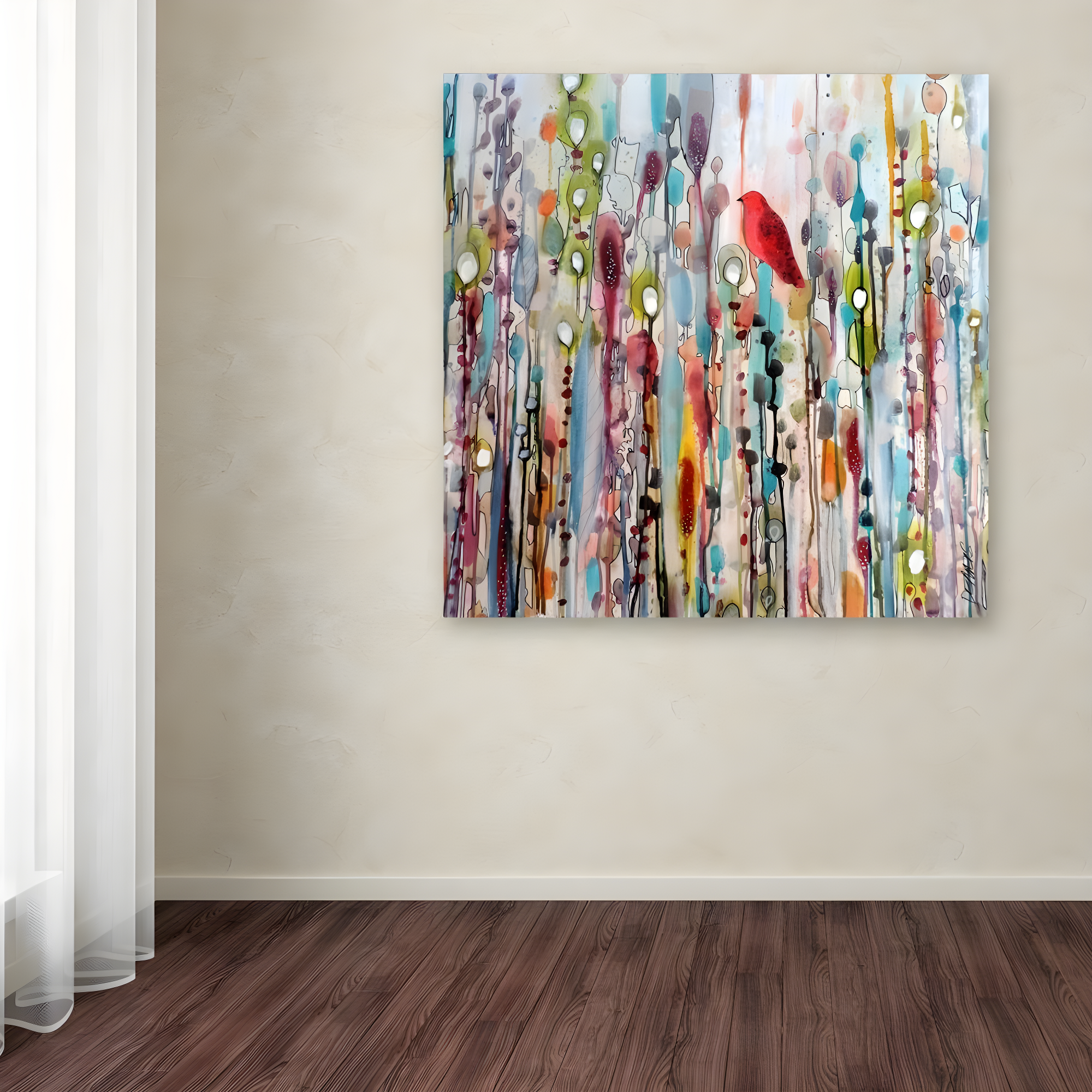 Trademark Fine Art 'La Vie Comme Un Passage' Print on Wrapped Canvas & Reviews | Wayfair