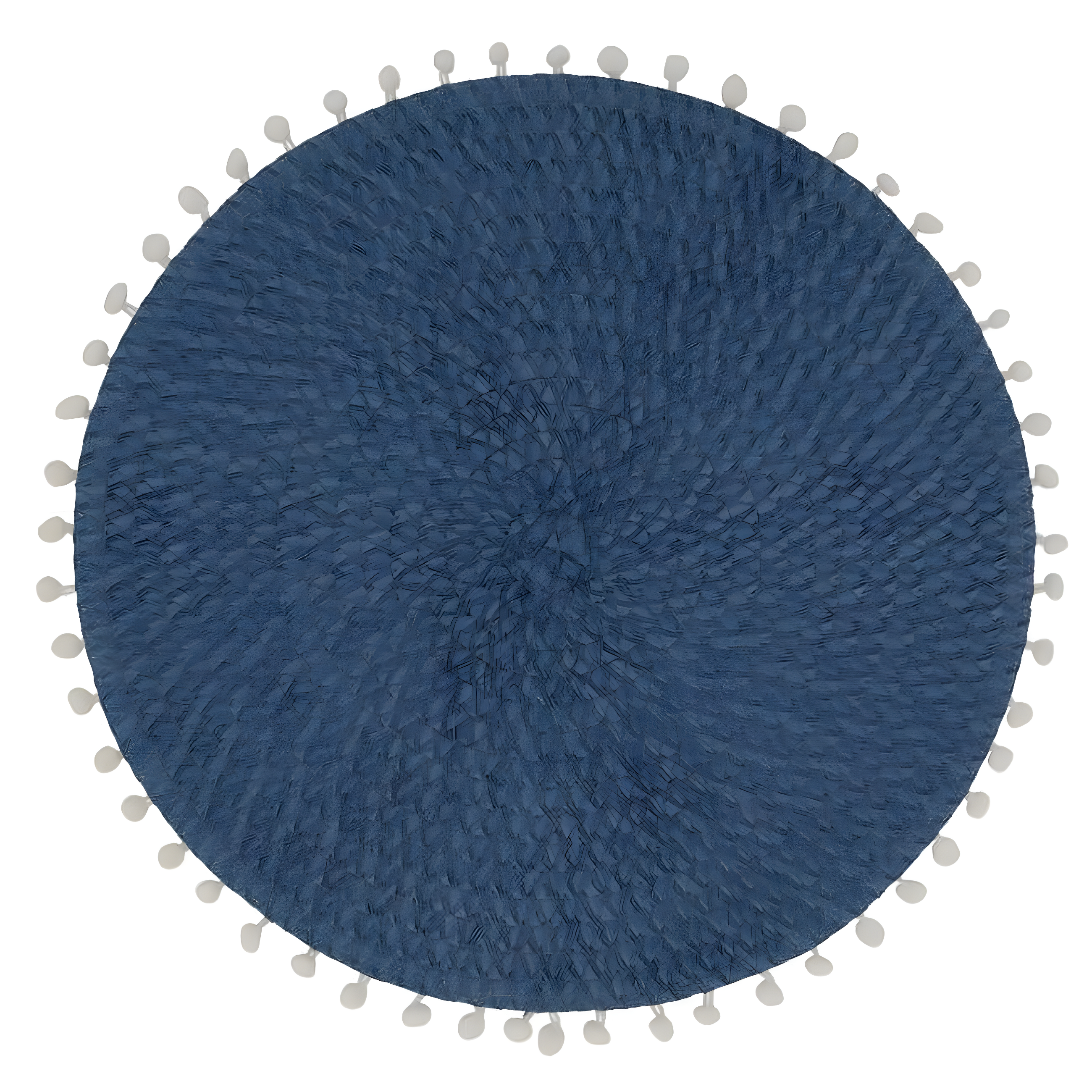 Dakota Fields Harding Brielle Pom Pom 15" Placemat (Set of 4)