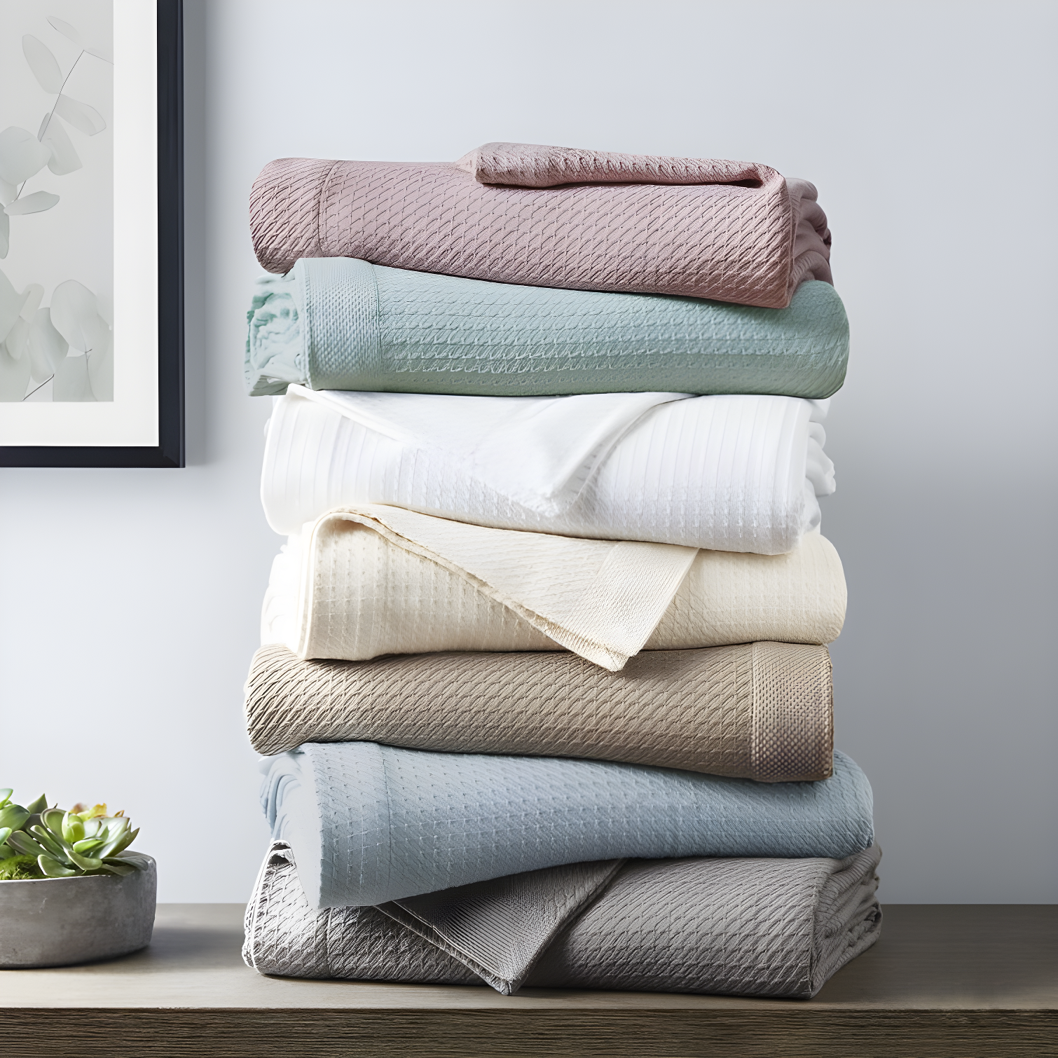 100% Certified Cotton Blanket