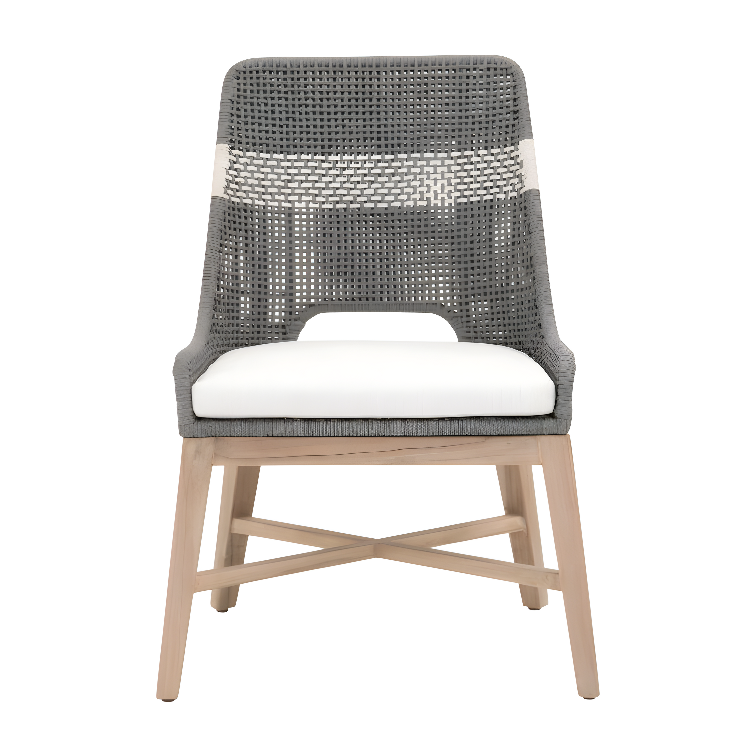 Kinnda Indoor / Outdoor Dining Chair (Set of 2) - Dark Gray