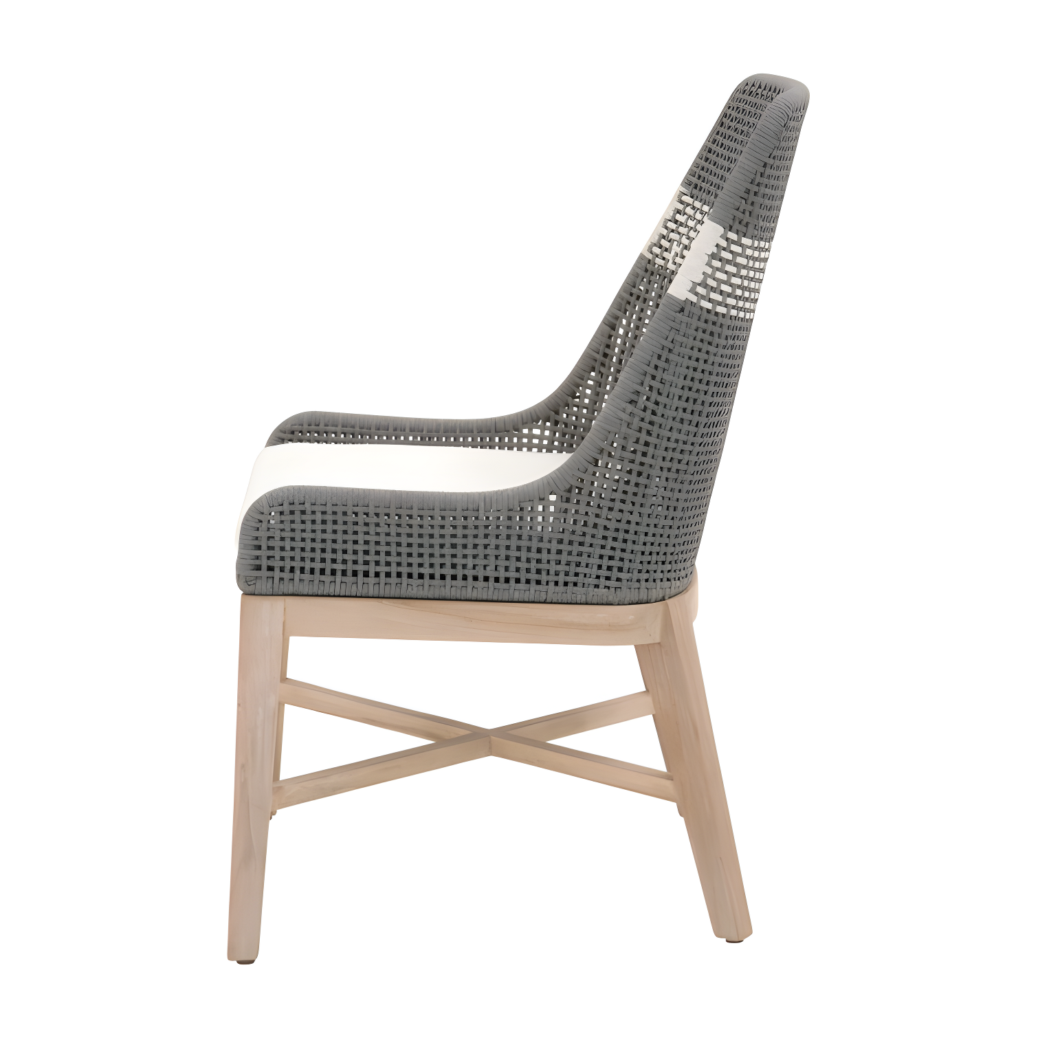 Kinnda Indoor / Outdoor Dining Chair (Set of 2) - Dark Gray