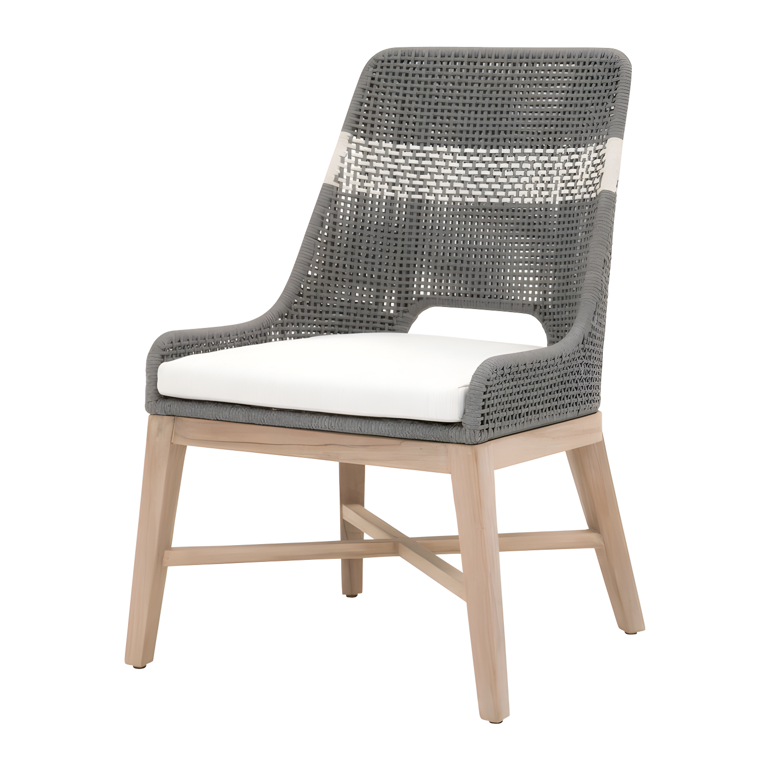 Kinnda Indoor / Outdoor Dining Chair (Set of 2) - Dark Gray