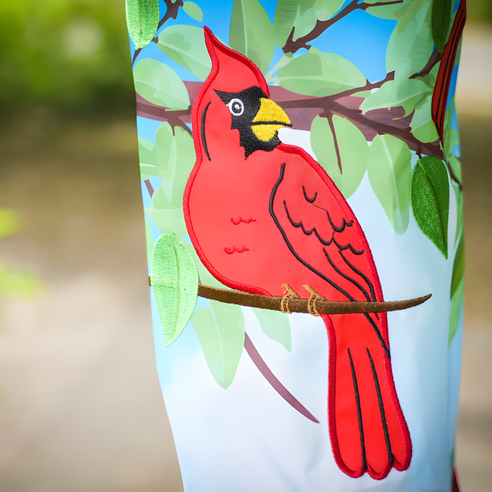 In The Breeze Double Sided 40'' H x 6'' W Polyester Wind Sock