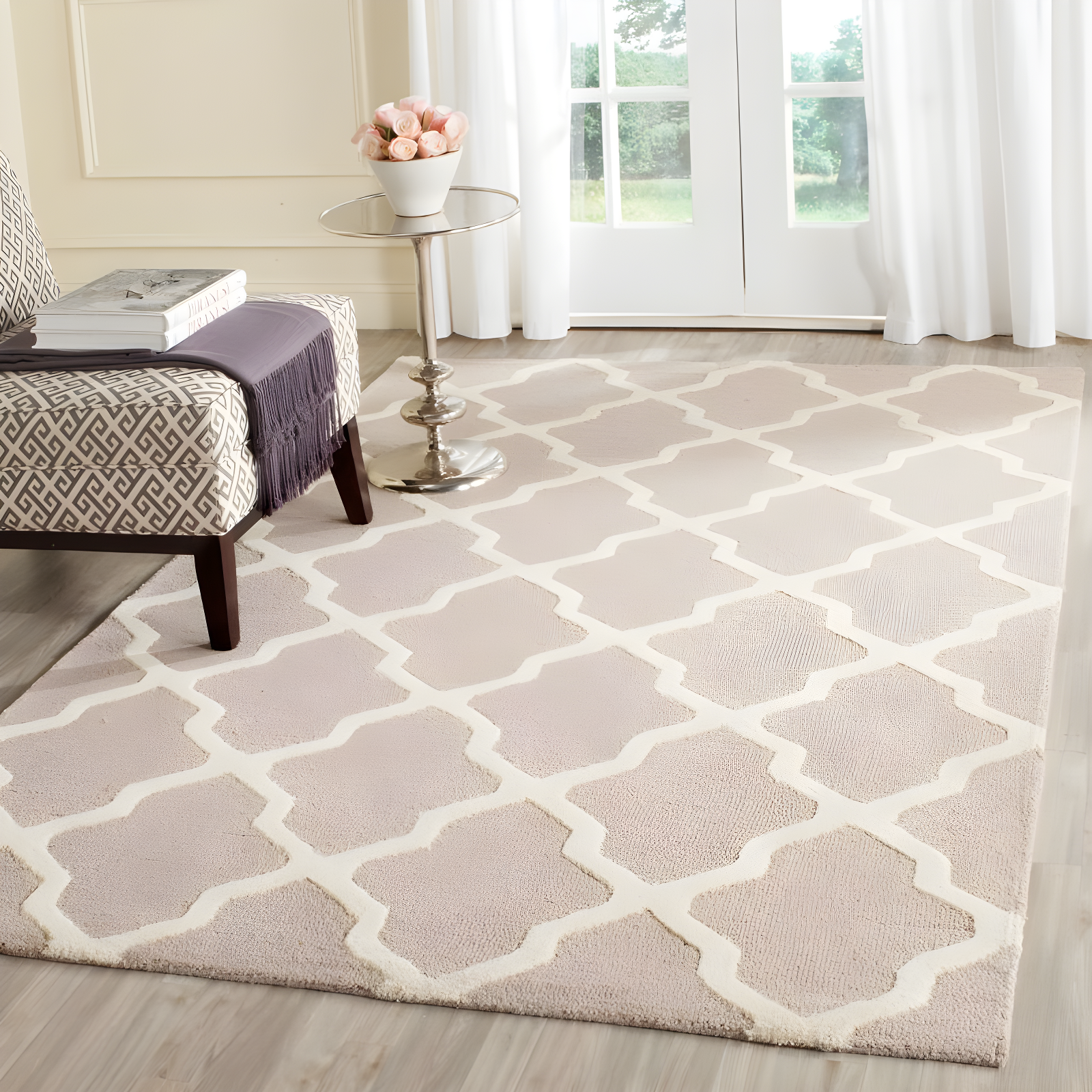 Cambridge CAM121 Hand Tufted Area Rug - Safavieh
