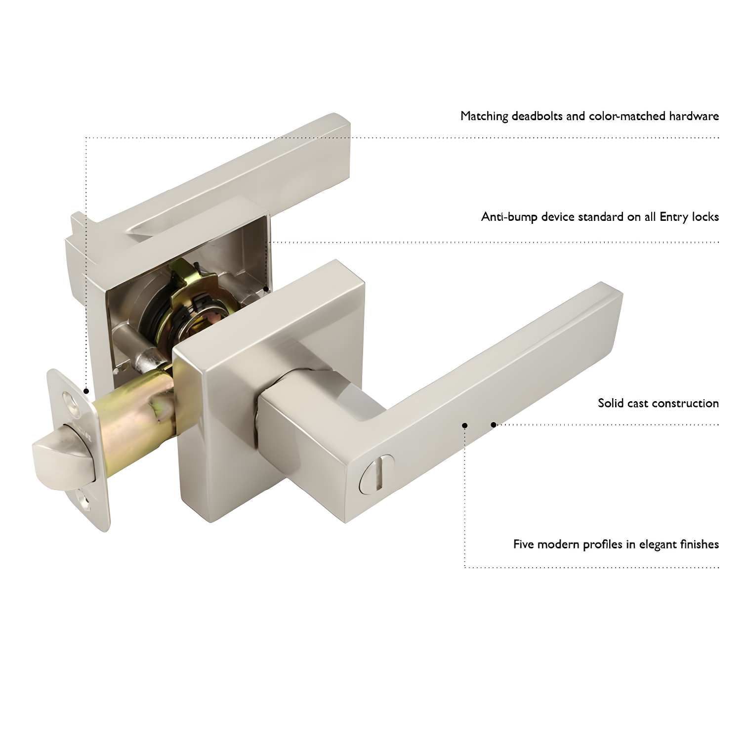 Emblem Single Cylinder Deadbolt