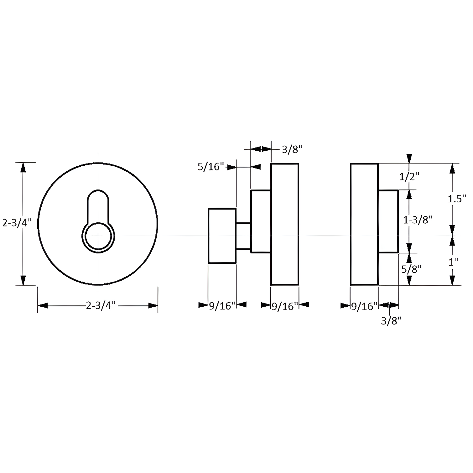 Emblem Single Cylinder Deadbolt