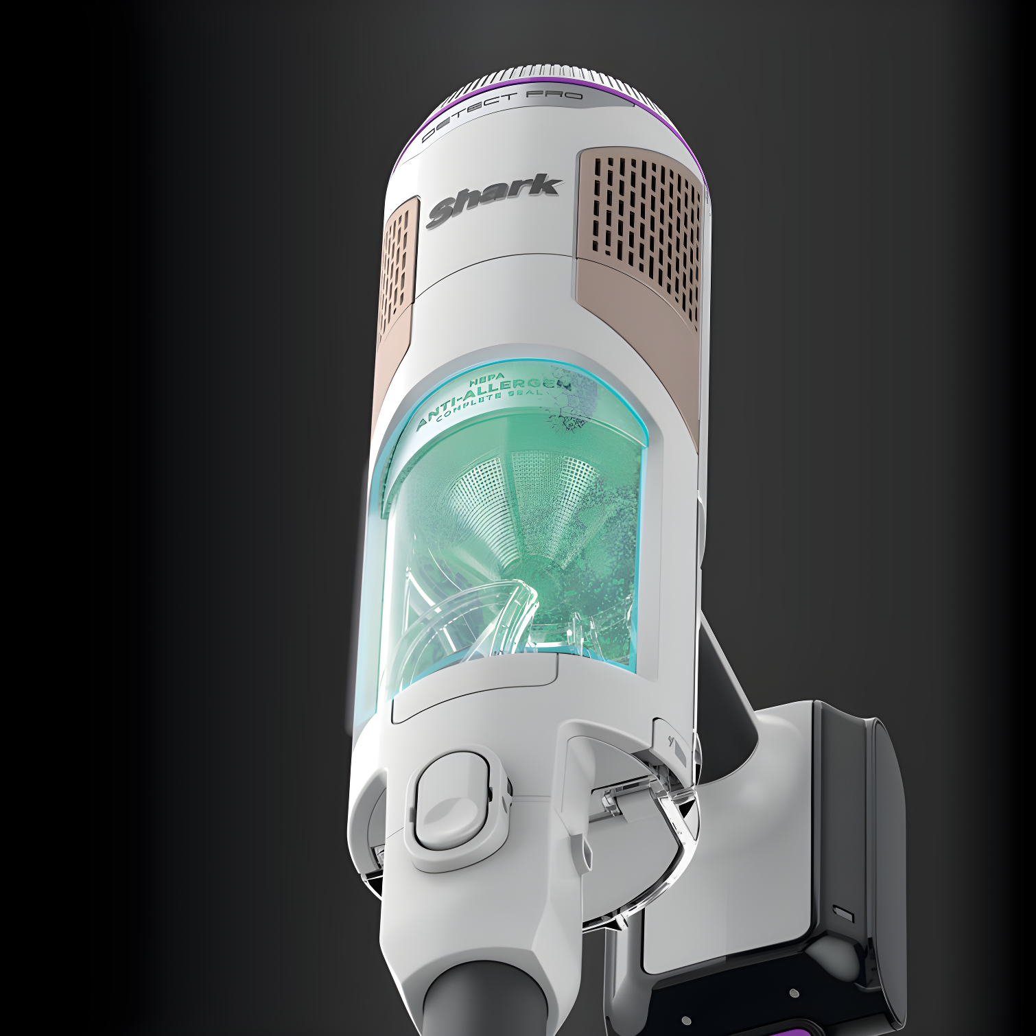 Shark IW1111 Shark Detect Pro Lightweight Cordless Vacuum Cleaner with HEPA Filter, Portable Handheld Attachment, Crevice Tool, Rechargeable Multi-Surface Stick Vacuum for Household Pet Hair, Dark Grey