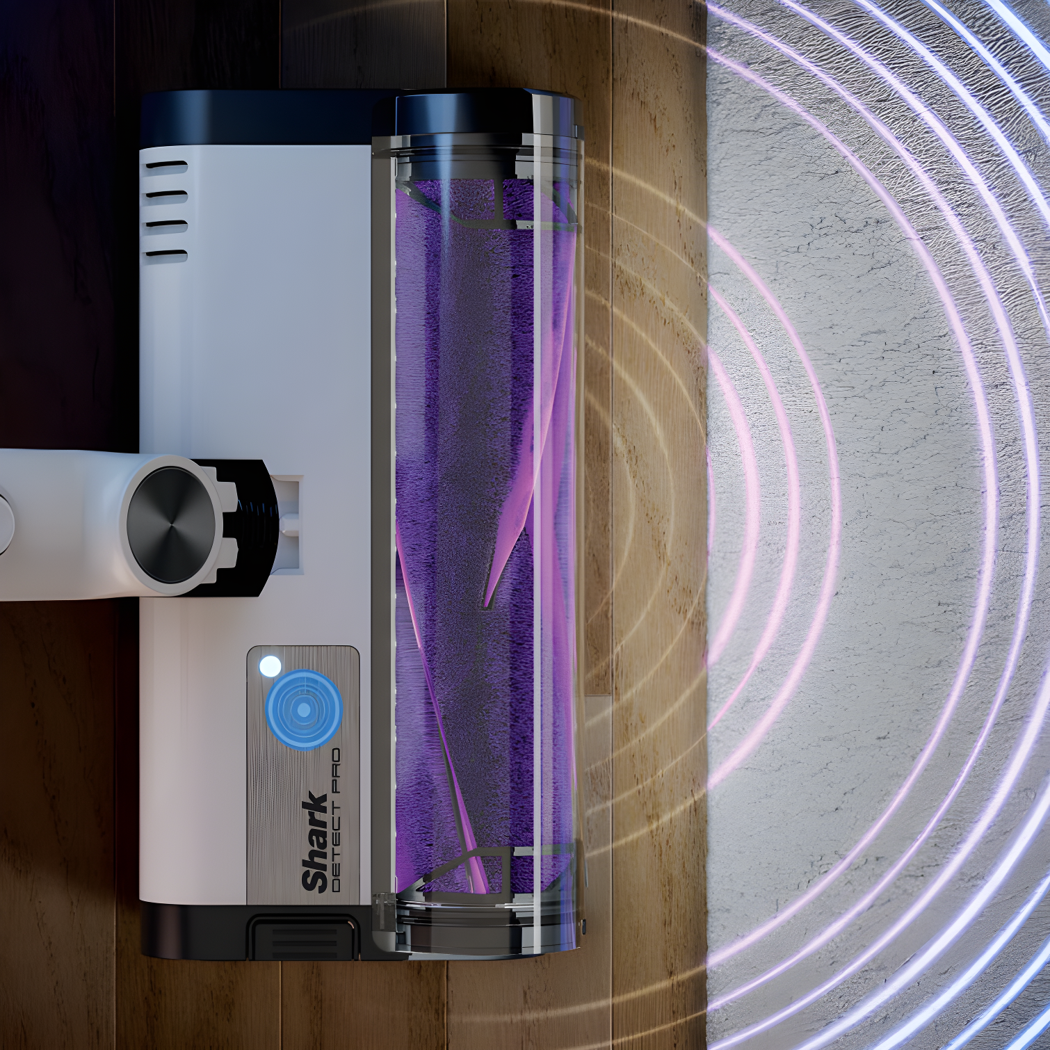 Shark IW1111 Shark Detect Pro Lightweight Cordless Vacuum Cleaner with HEPA Filter, Portable Handheld Attachment, Crevice Tool, Rechargeable Multi-Surface Stick Vacuum for Household Pet Hair, Dark Grey