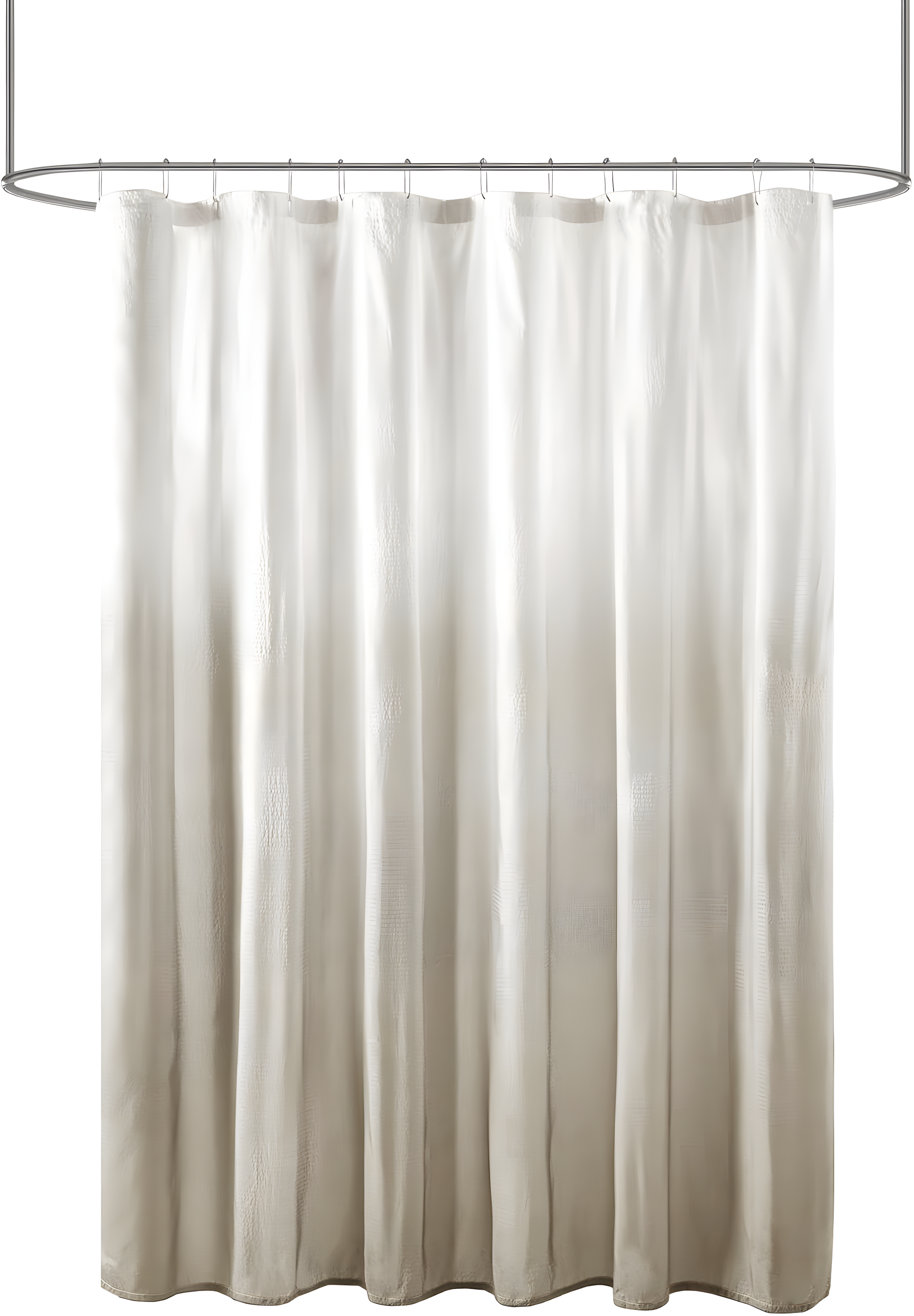 Madison Park Ara Ombre Printed Seersucker Single Shower Curtain