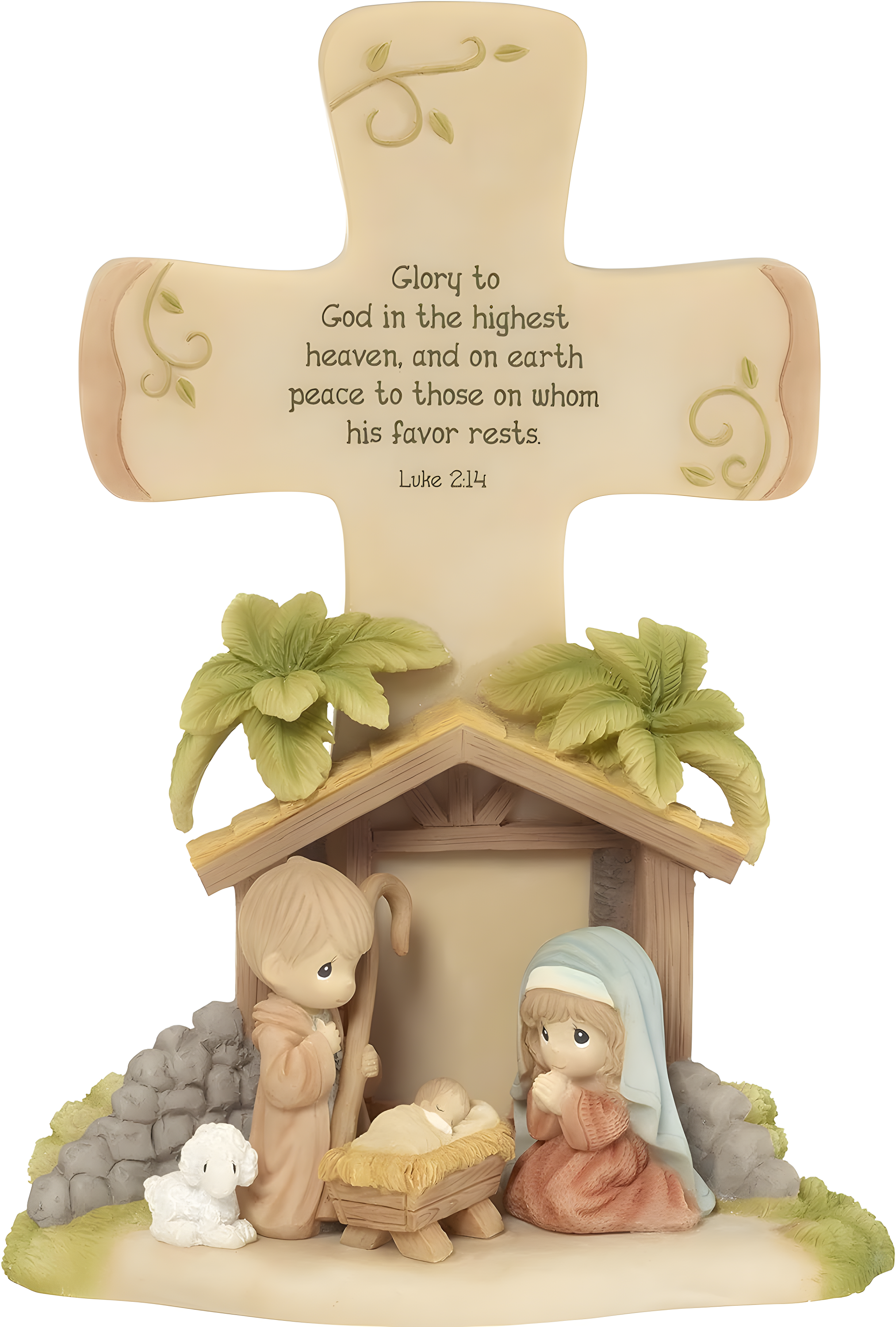 Precious Moments 26 Piece Nativity Advent Calendar Set