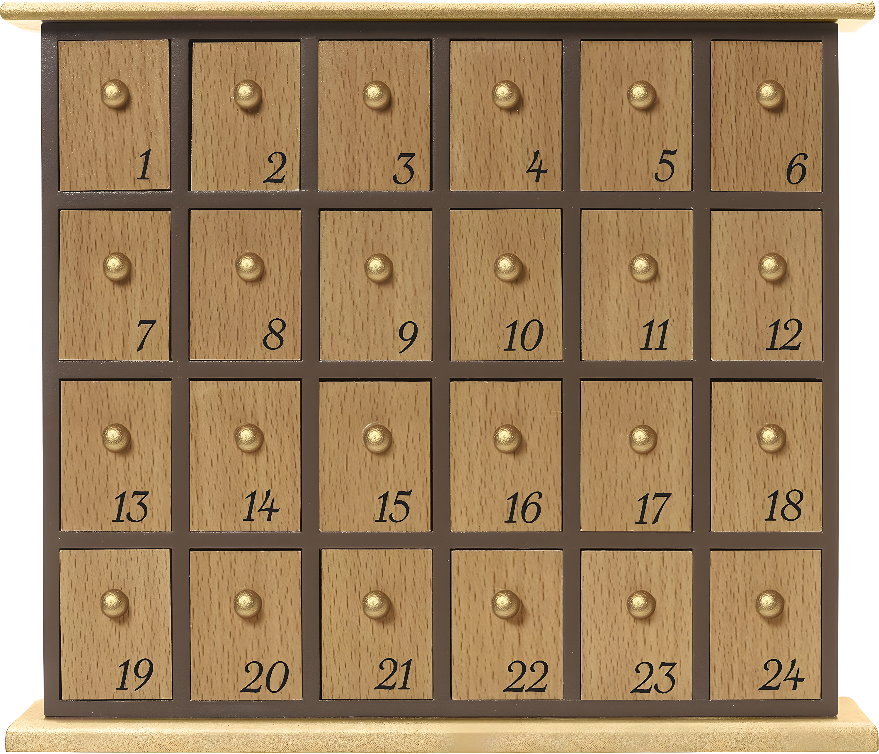 Precious Moments 26 Piece Nativity Advent Calendar Set