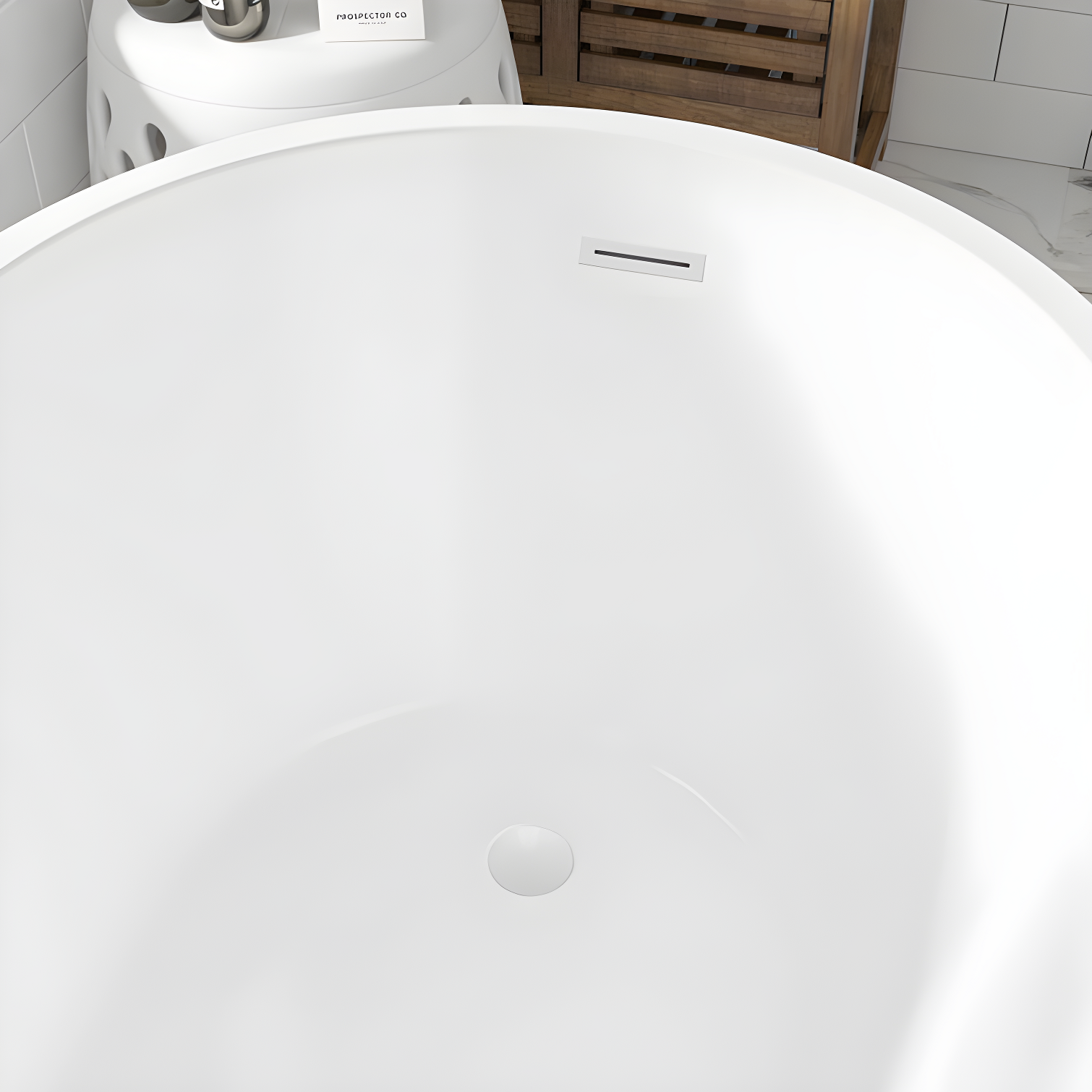 Cora 67" x 32" Freestanding Acrylic Bathtub