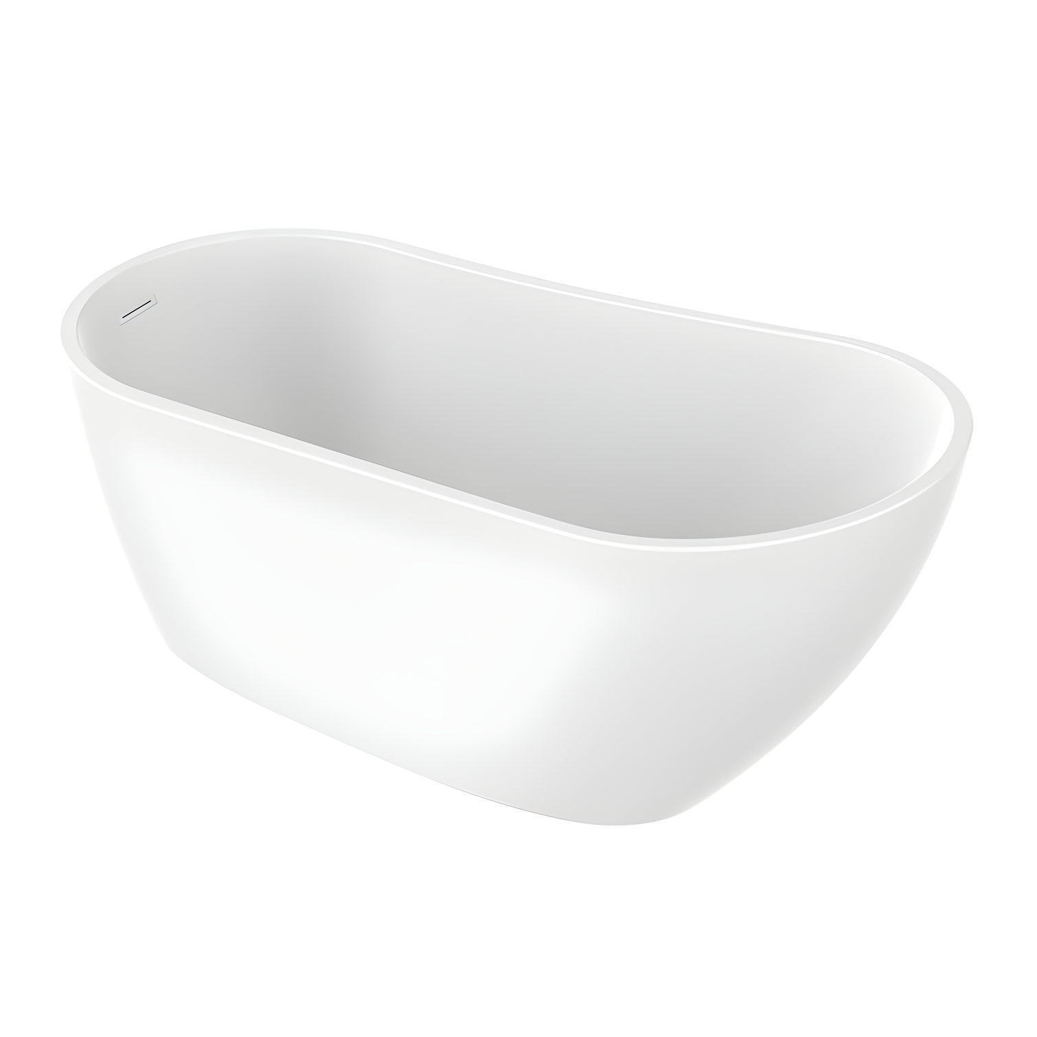 Cora 67" x 32" Freestanding Acrylic Bathtub