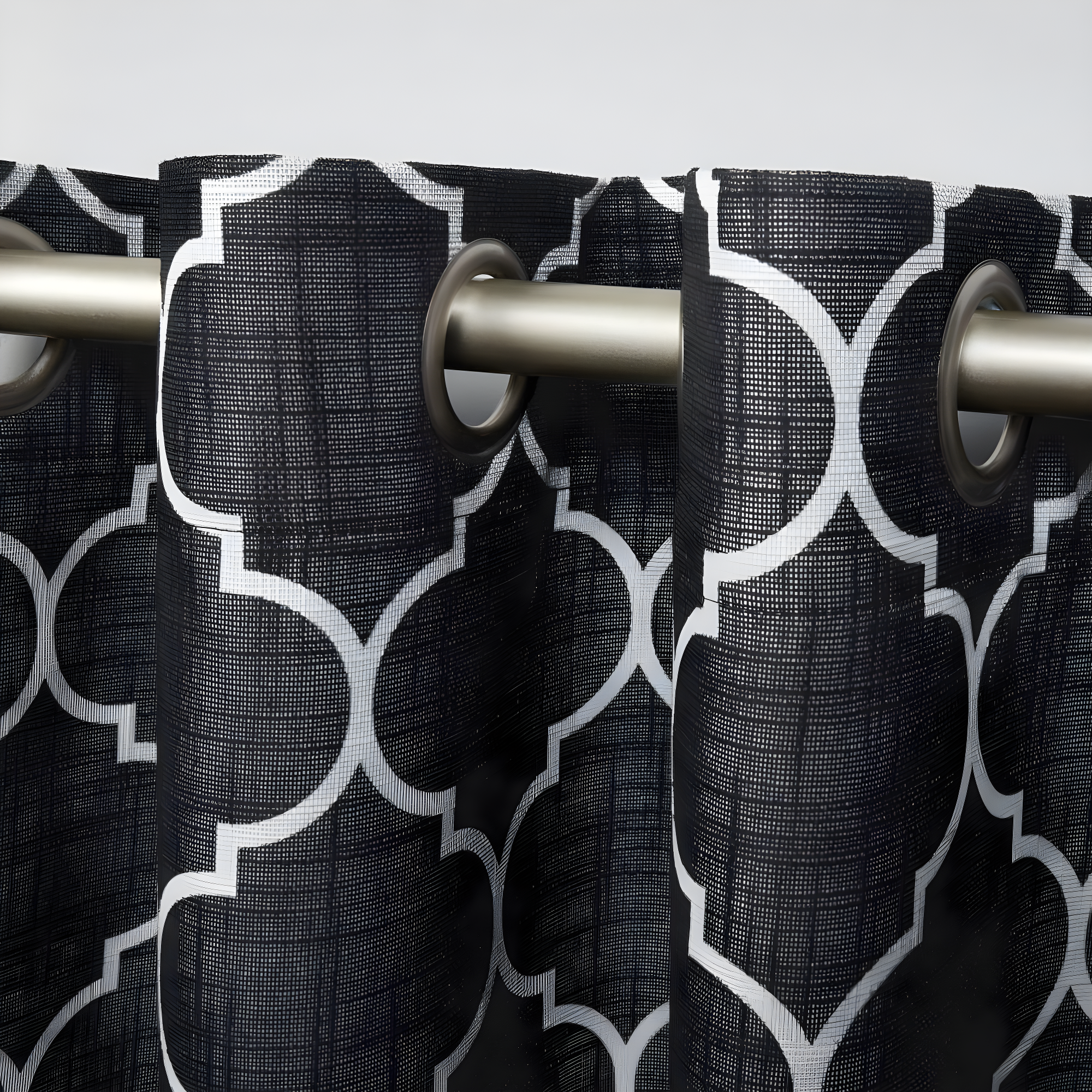 Milagros Polyester Blackout Curtain Pair (Set of 2)