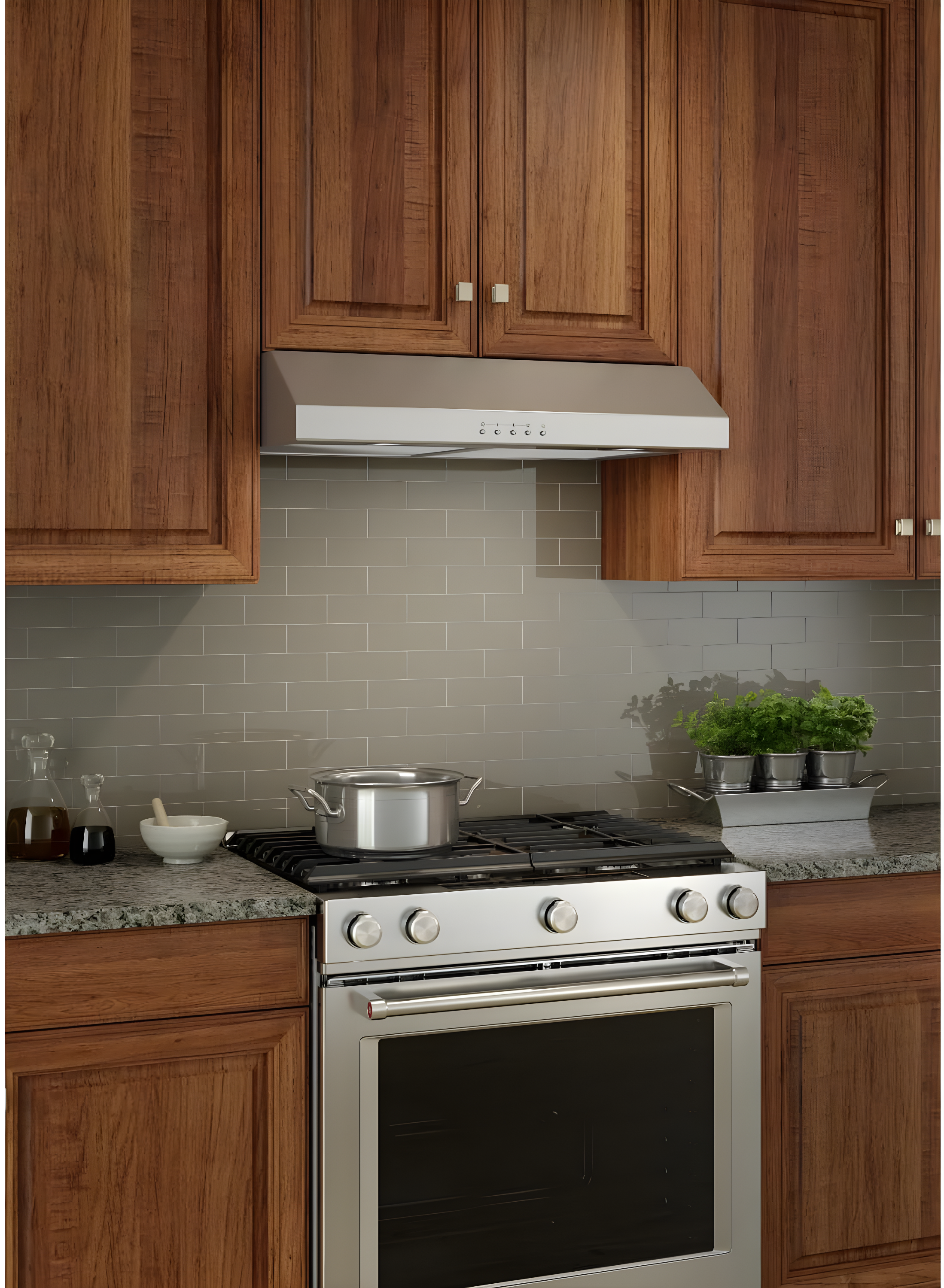 Broan NuTone 30" Stainless Steel 375 CFM Convertible Under Cabinet Range Hood