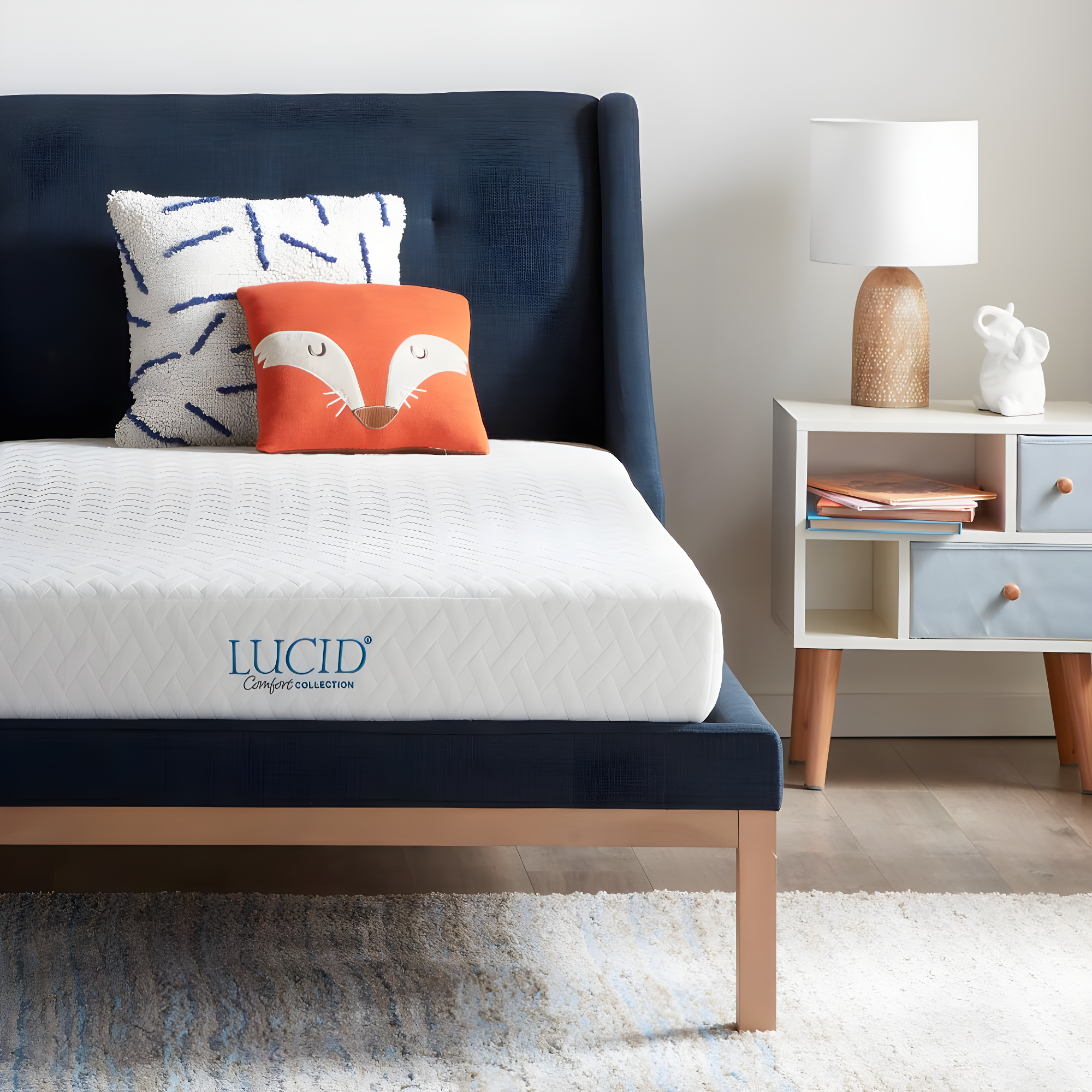 Lucid LUCID Firm Cooling Gel infused Memory Foam Mattresses