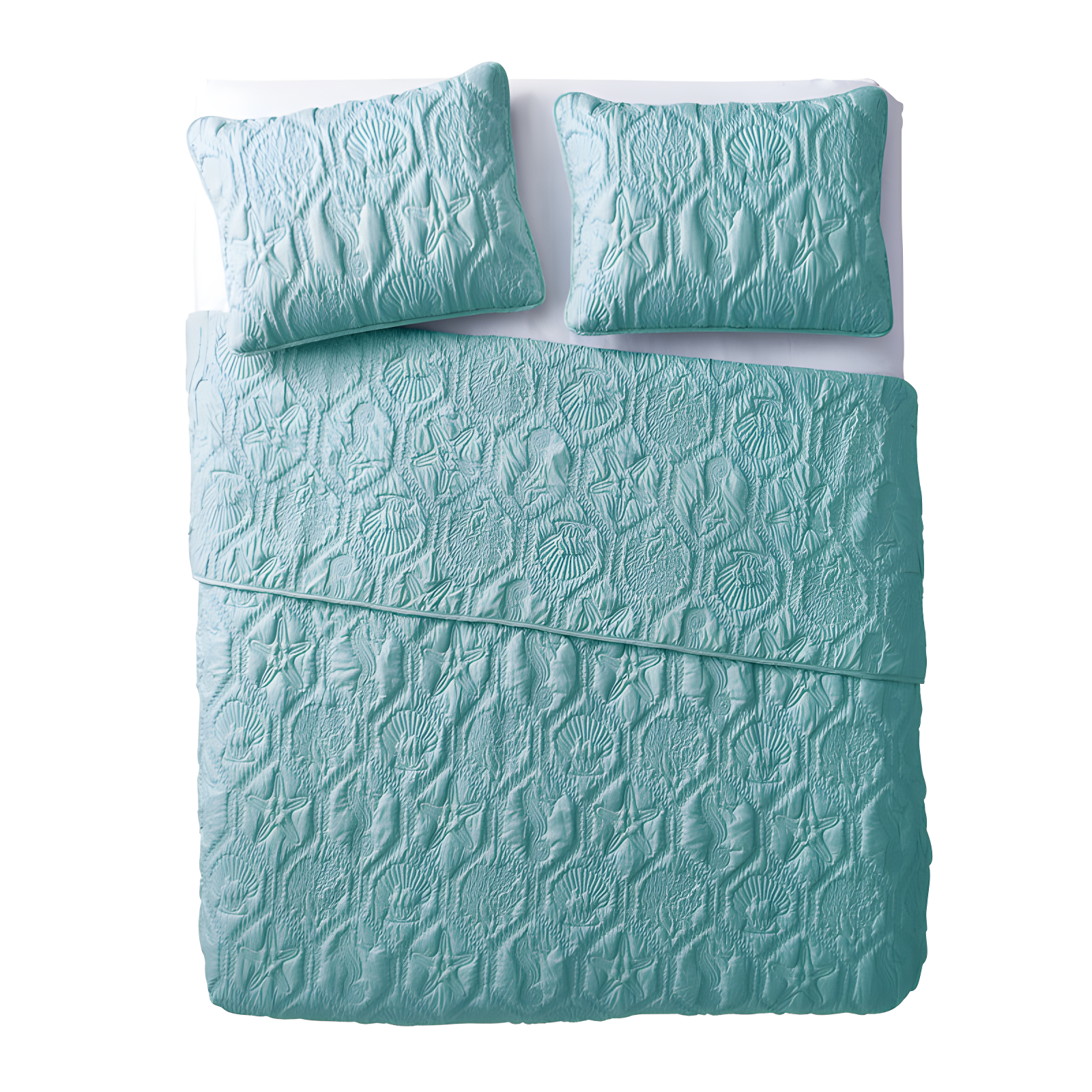 VCNY Shore 3-Piece Embossed Quilt Set & Reviews | Wayfair