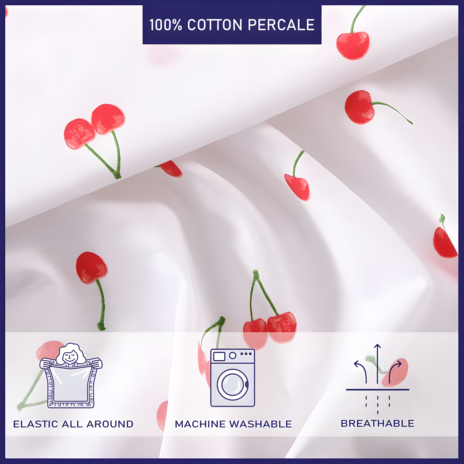Red Barrel 200 Thread Count 100% Cotton Percale Sheet Set