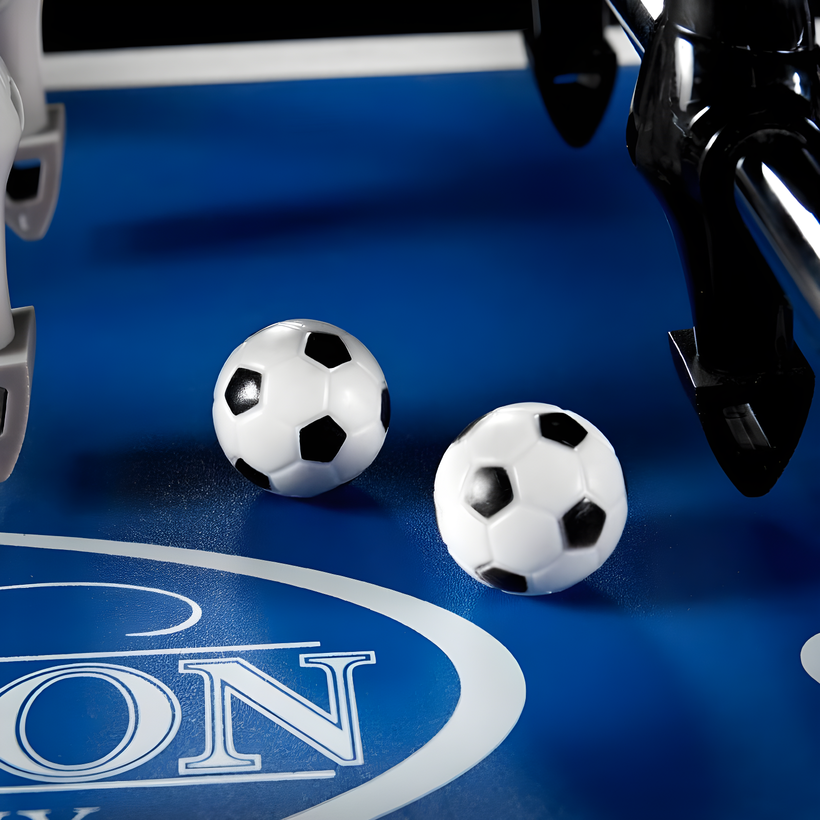 Barrington Billiards Company Barrington Billiards 58” Irvine Foosball Table, with Tabletop Sports Soccer Balls