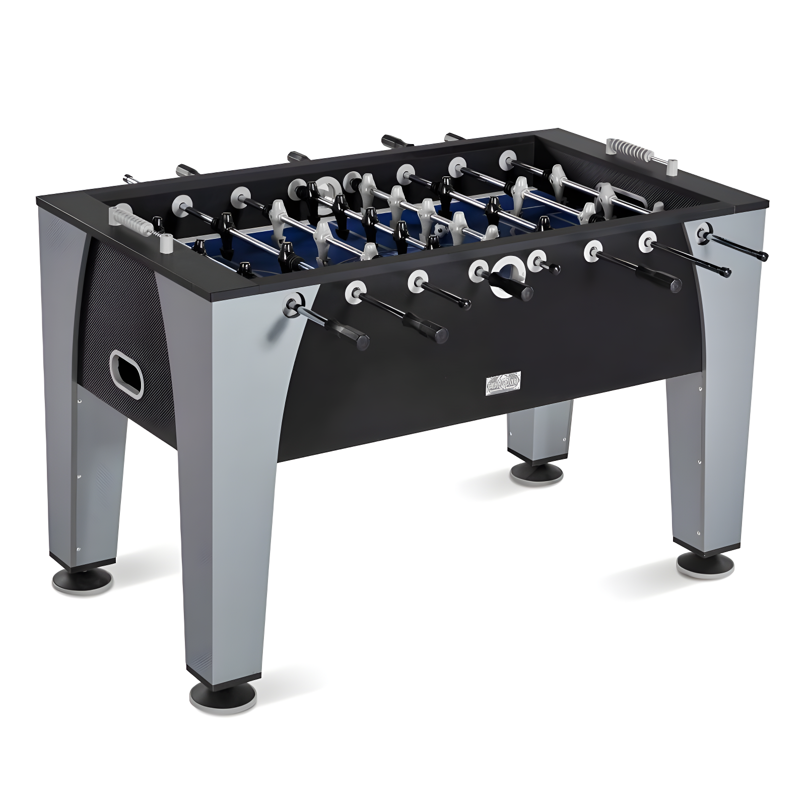 Barrington Billiards Company Barrington Billiards 58” Irvine Foosball Table, with Tabletop Sports Soccer Balls