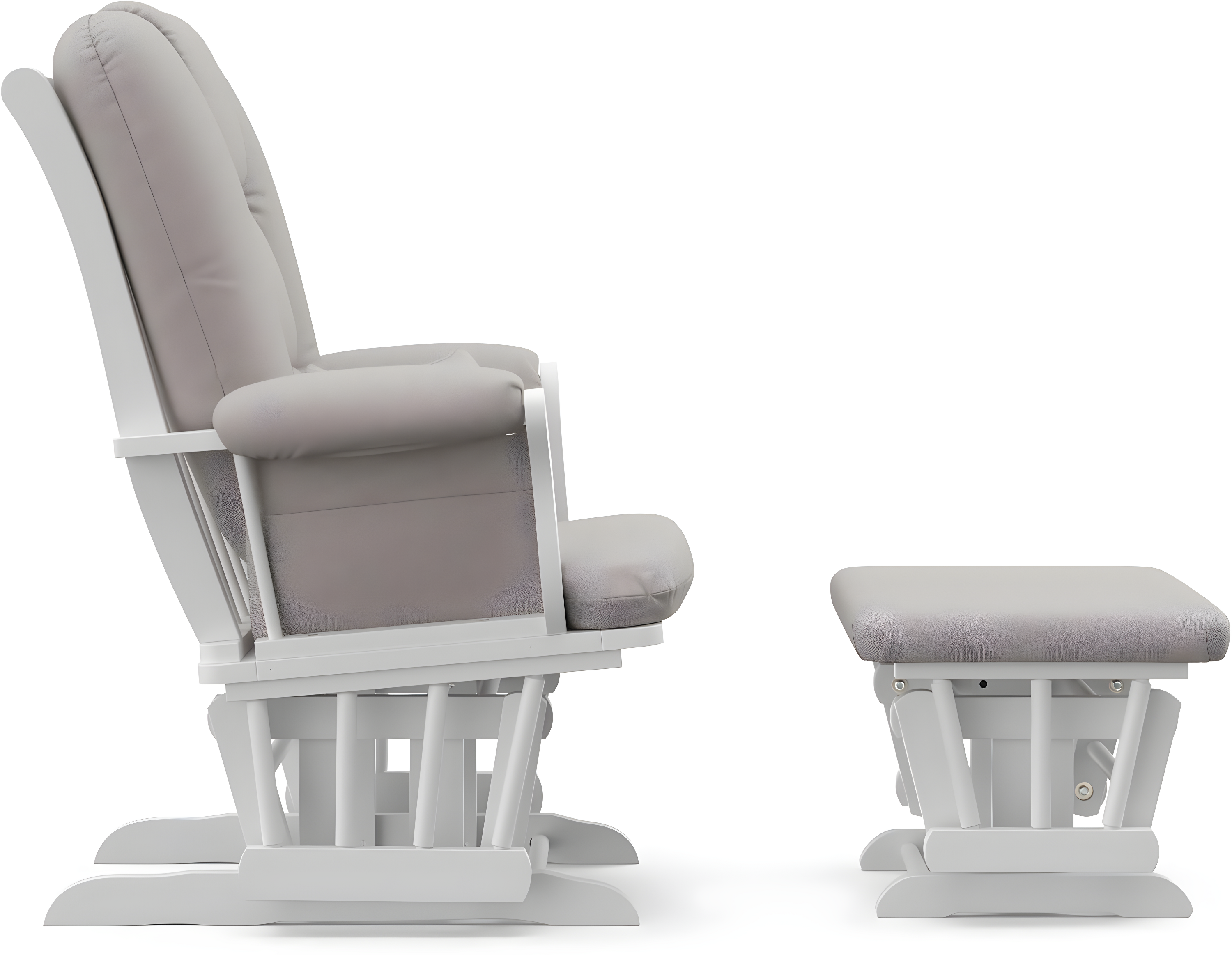 Tuscany Rocking Chair Glider with Ottoman