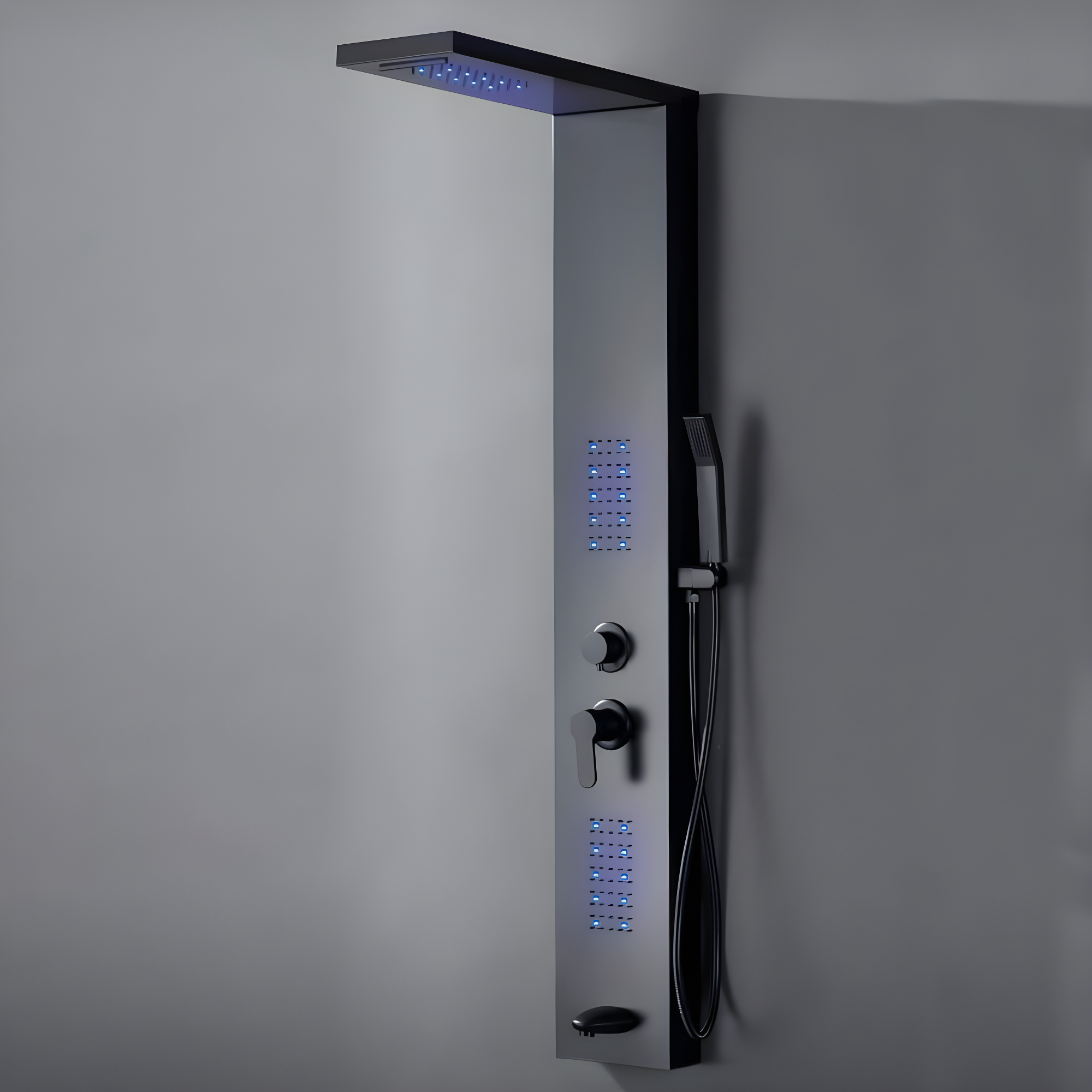 57.99'' Shower Panel with Fixed Shower Head