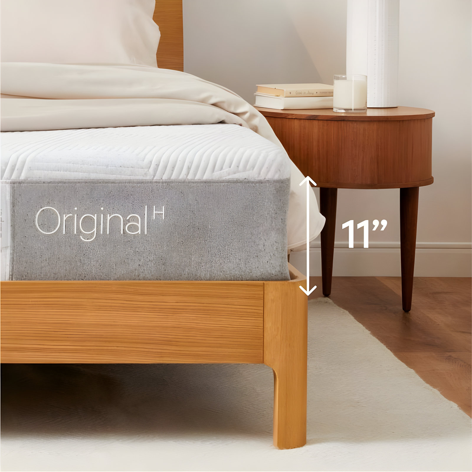 Casper Sleep Original Foam Hybrid 11" Medium Firm Memory Foam Mattress