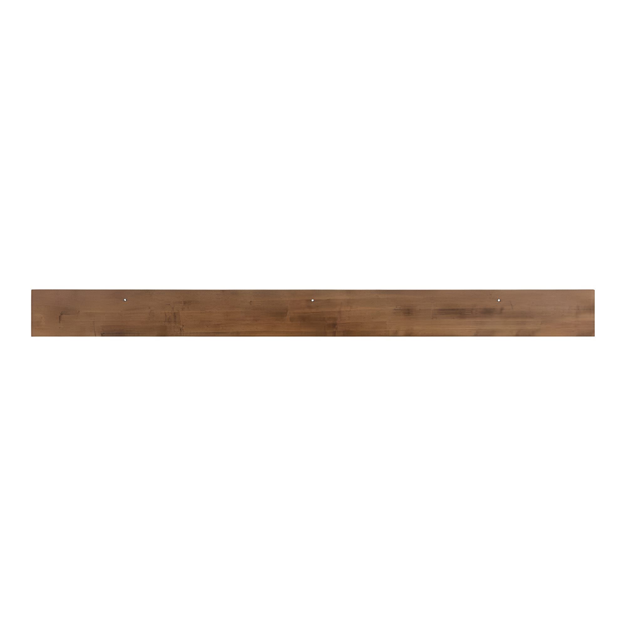 42" Levie Wooden Picture Ledge Wall Shelf Rustic Brown - Kate & Laurel All Things Decor: Modern Display, No Assembly Required