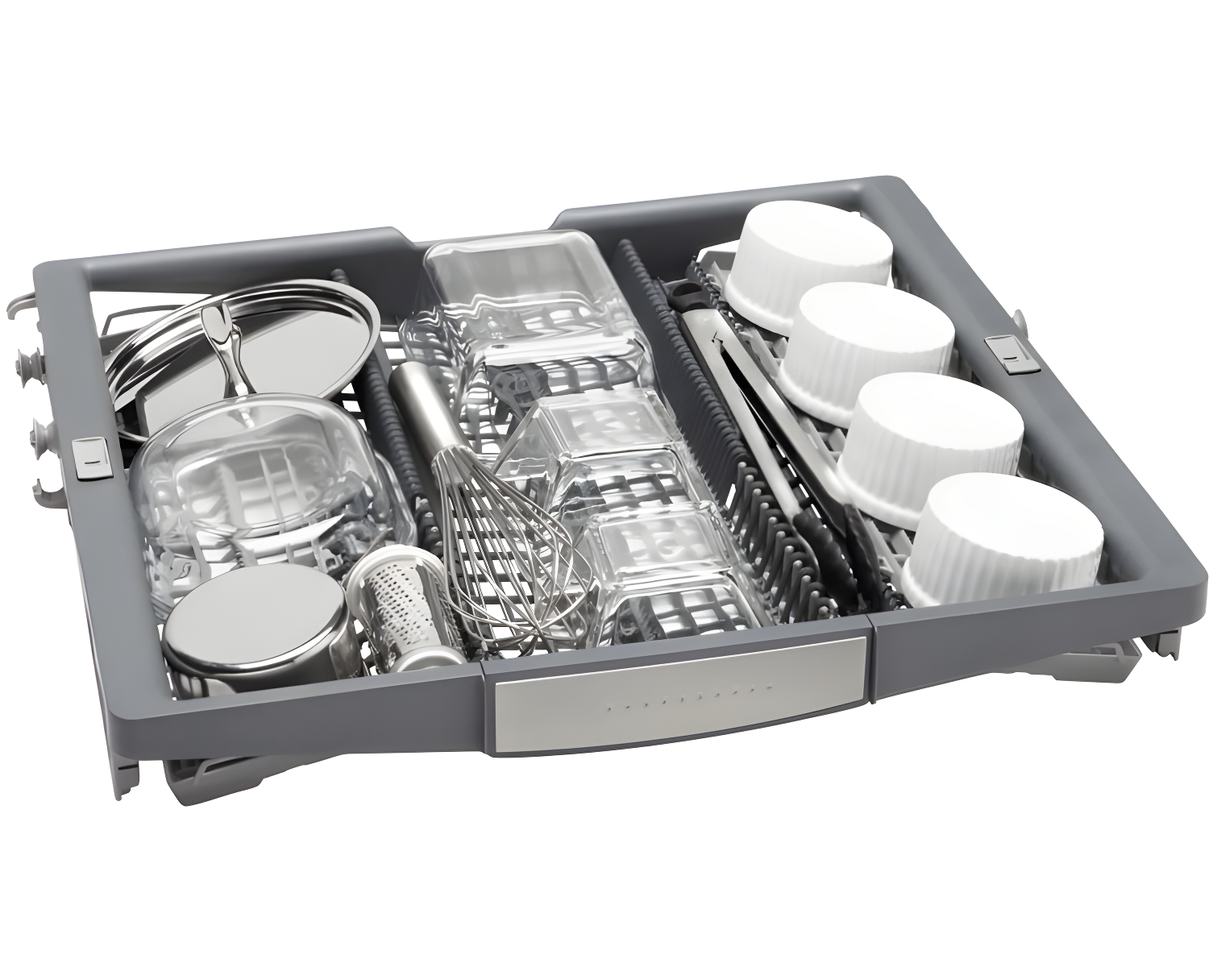500 Series 24" Stainess Steel Top Control Built-In Dishwasher with Stainless Steel Tub and Flexible 3Rd Rack