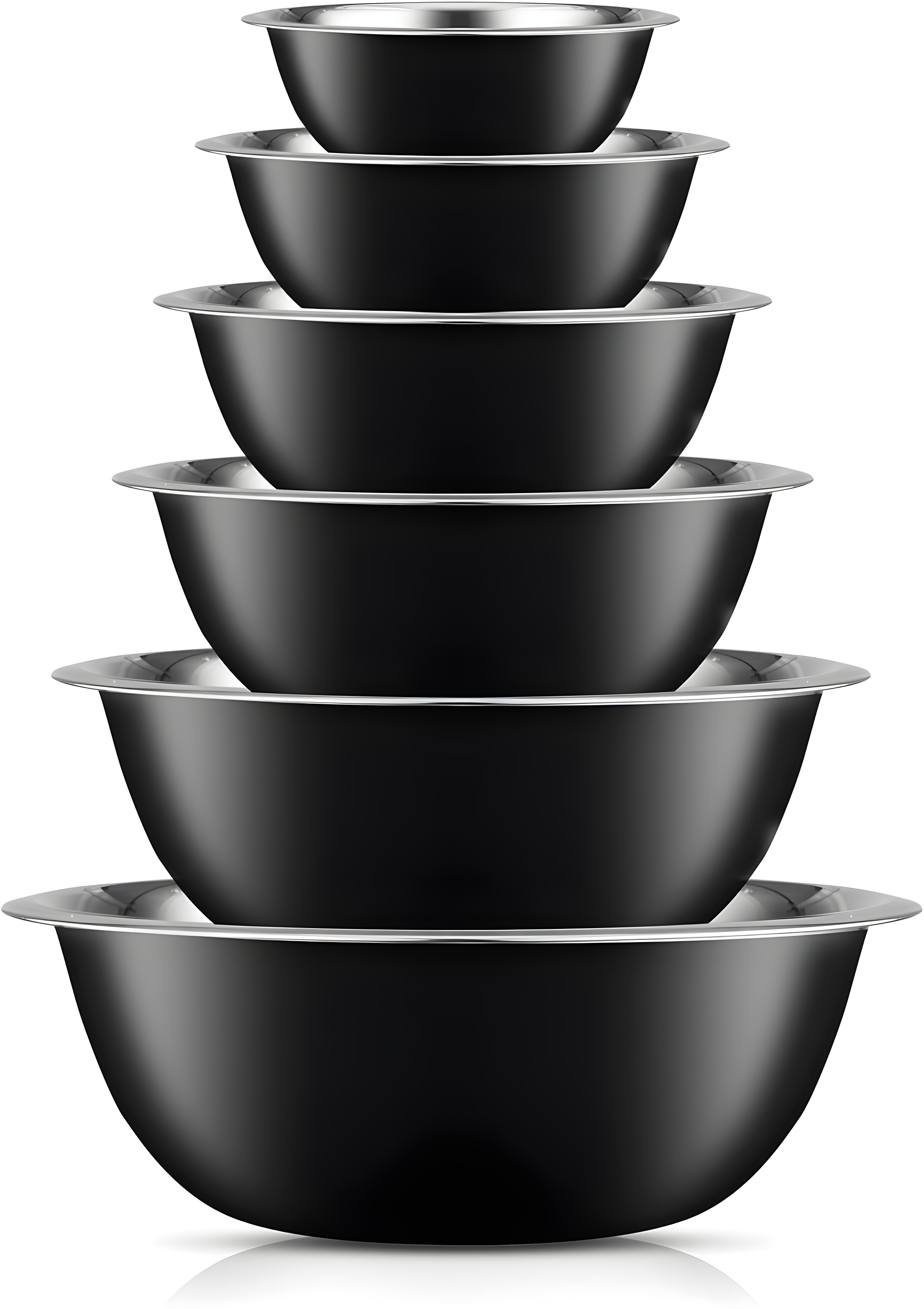 JoyJolt Joyjolt Stainless Steel Mixing Bowl, Set Of 6