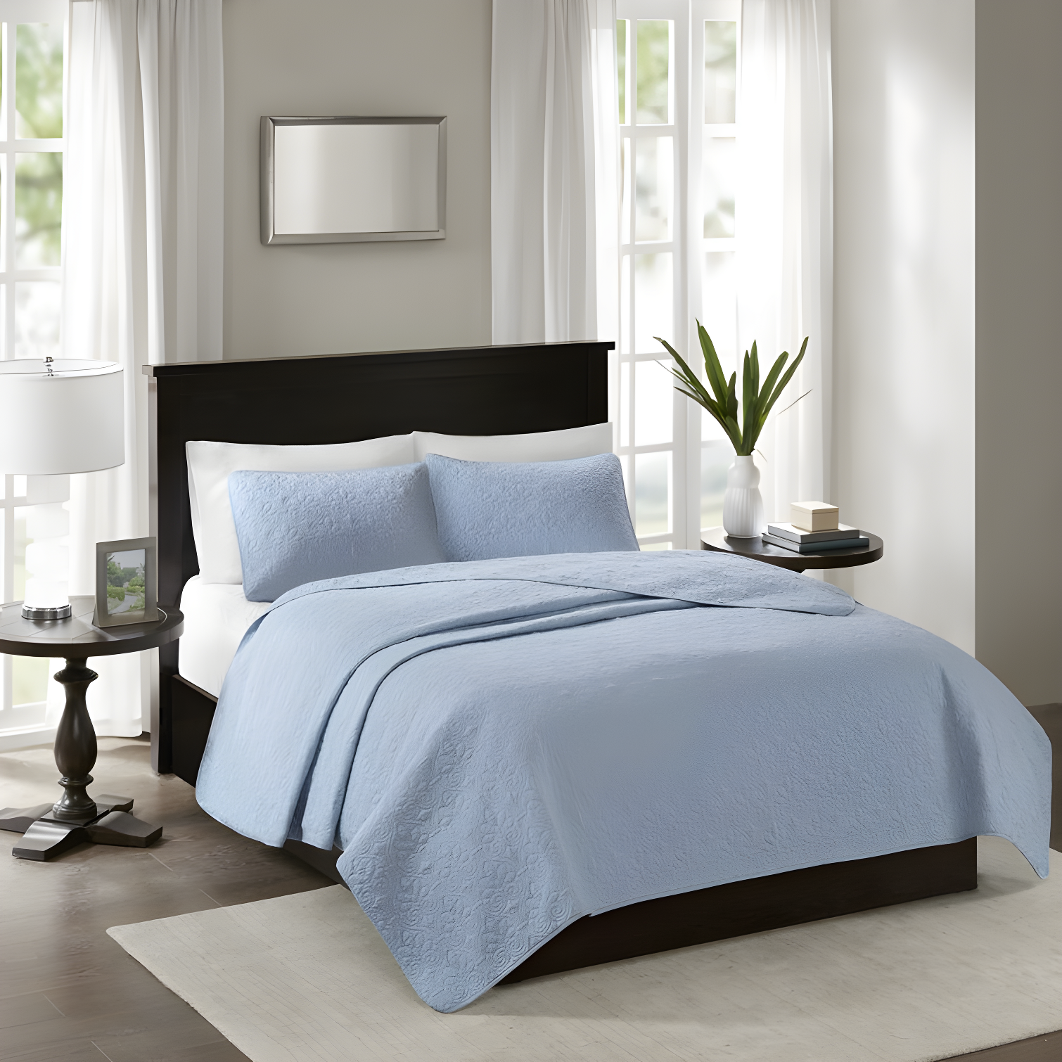 Madison Park Quebec Reversible Quilt Set