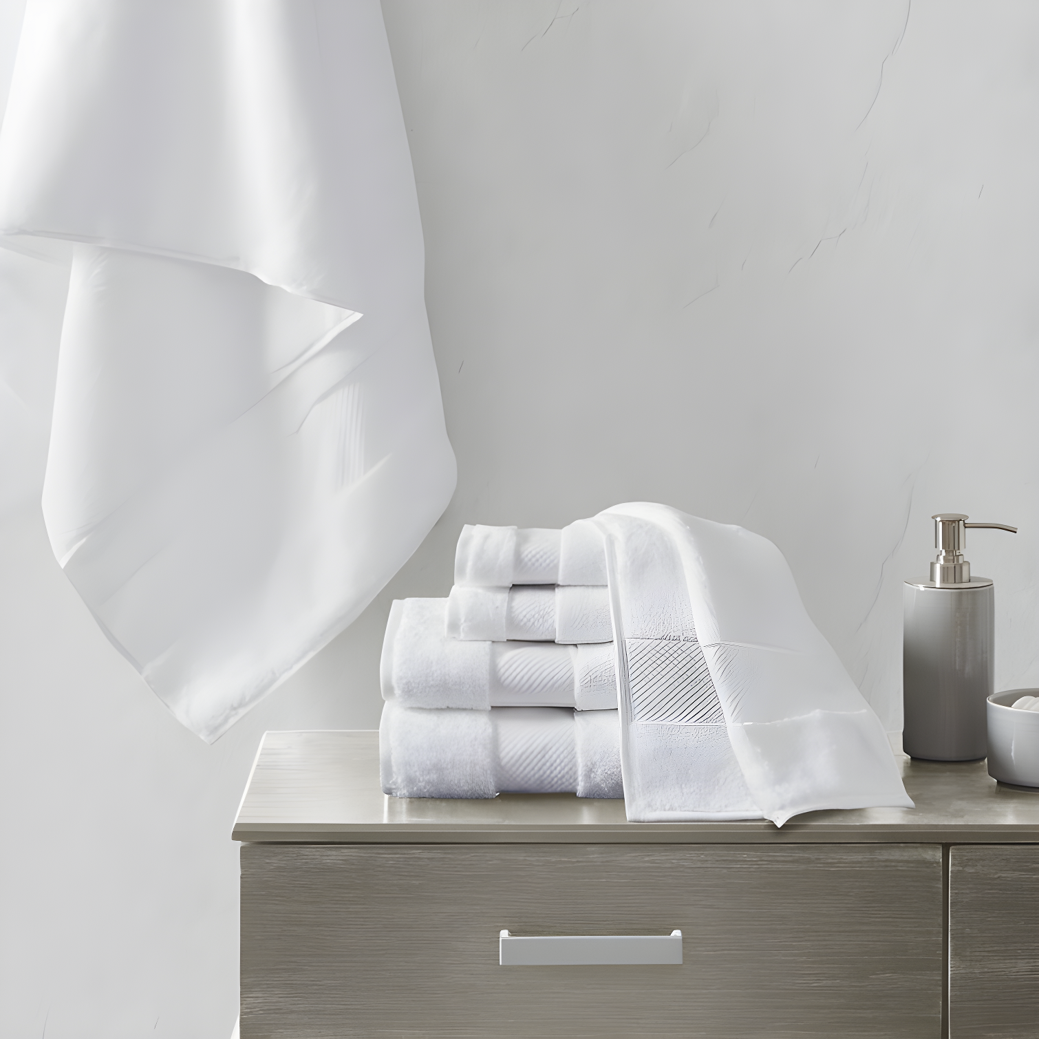 Turkish 100% Cotton Oversized Towel Set