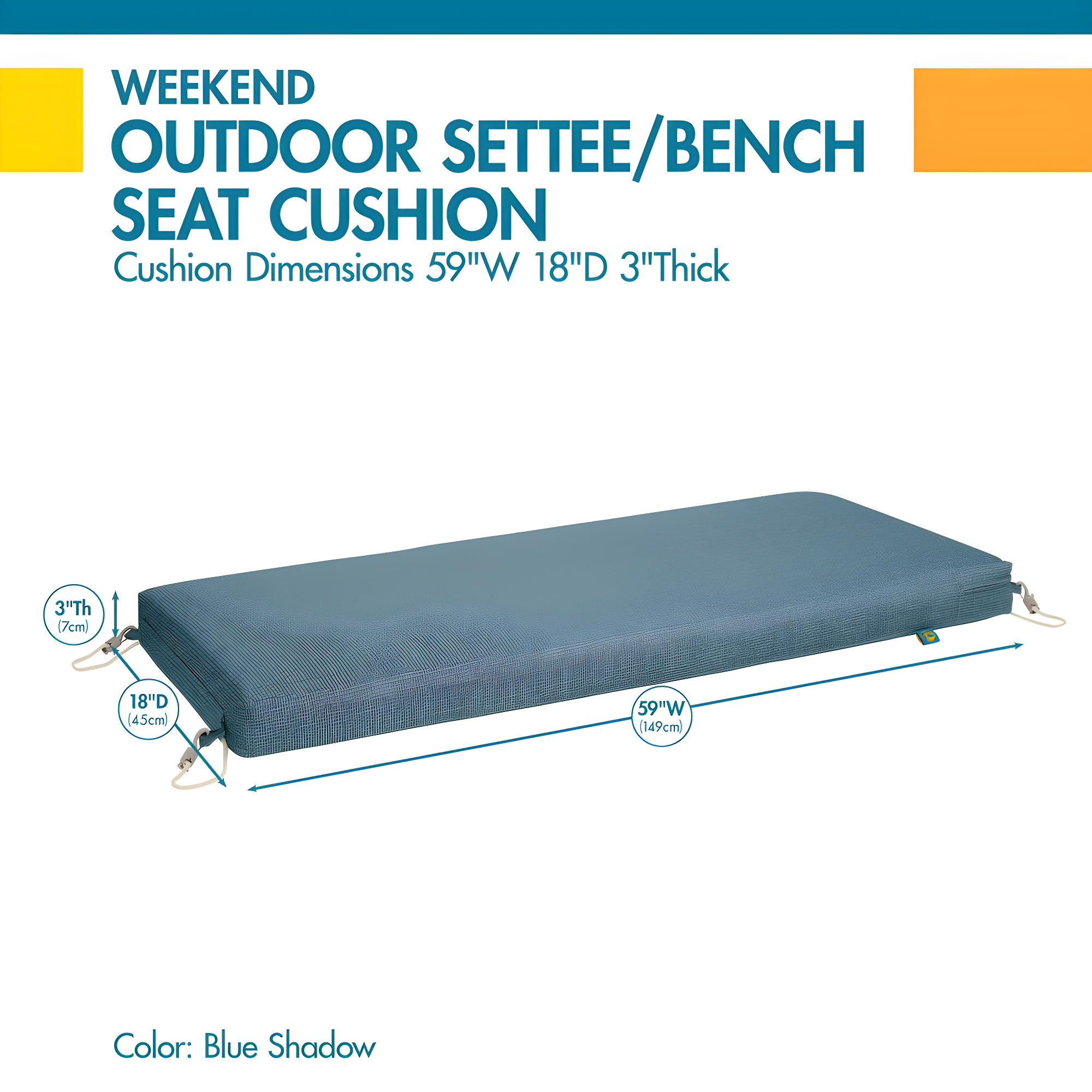 Patio Bench Cushion