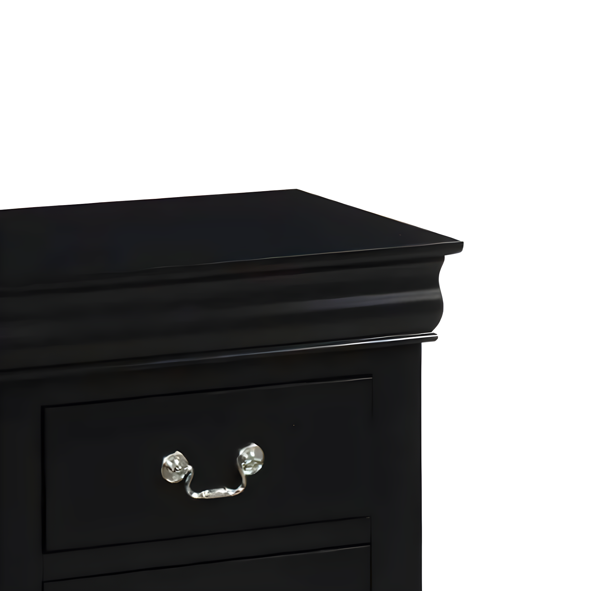 Acme Furniture Louis Philippe III Nightstand Black