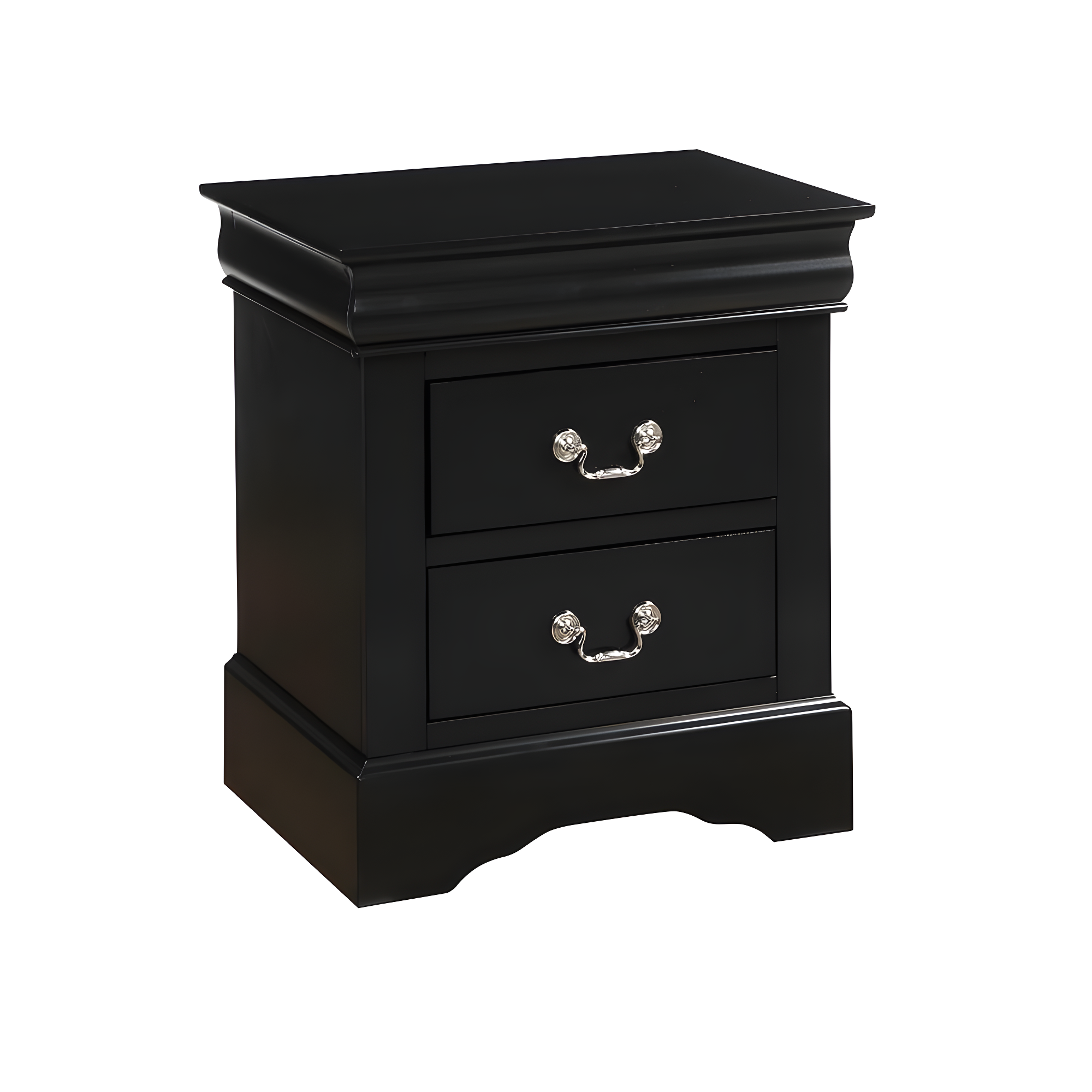 Acme Furniture Louis Philippe III Nightstand Black
