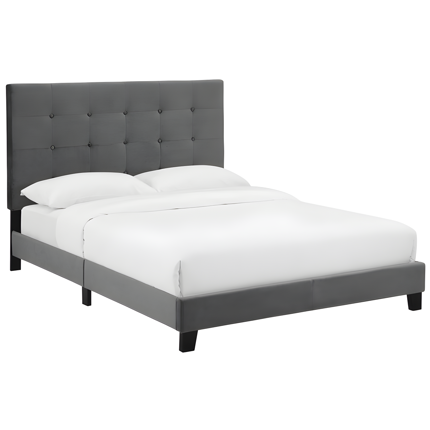 Modway Melanie Tufted Button Upholstered Performance Velvet Platform Bed