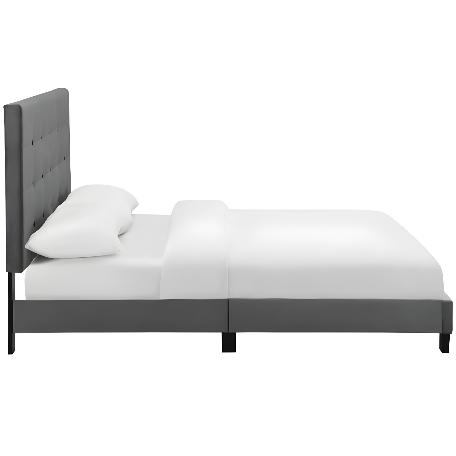 Modway Melanie Tufted Button Upholstered Performance Velvet Platform Bed