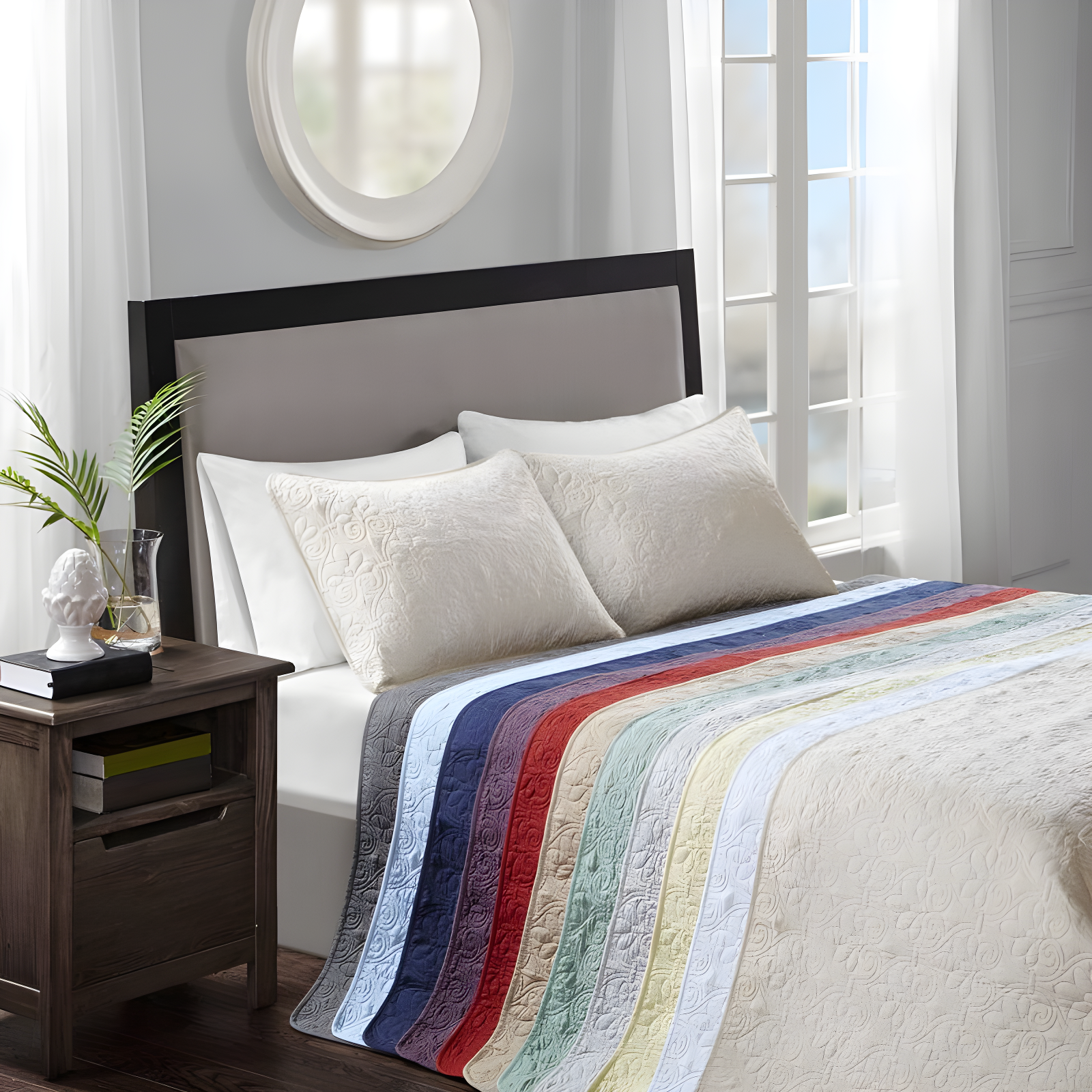 Quebec Reversible Bedspread Set