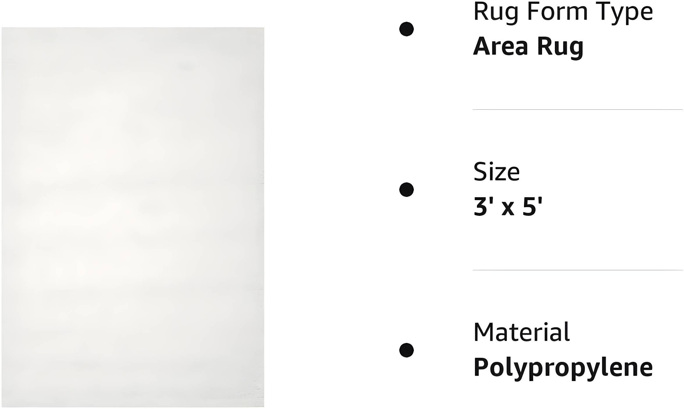 Shag SG151 Power Loomed Indoor Accent Rug - White - 3'x5' - Safavieh.