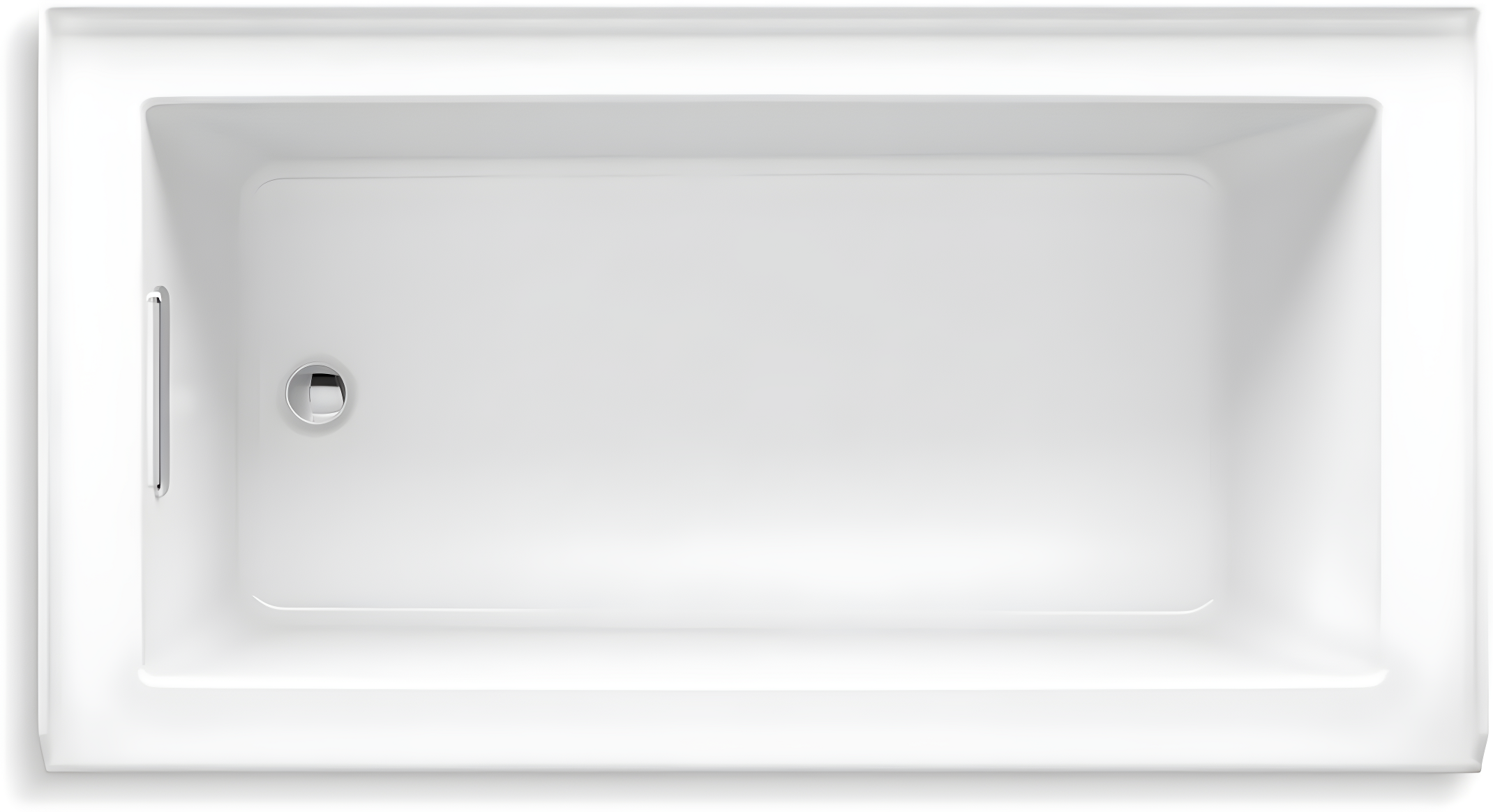 Underscore 60" x 32" Alcove Soaking Bathtub