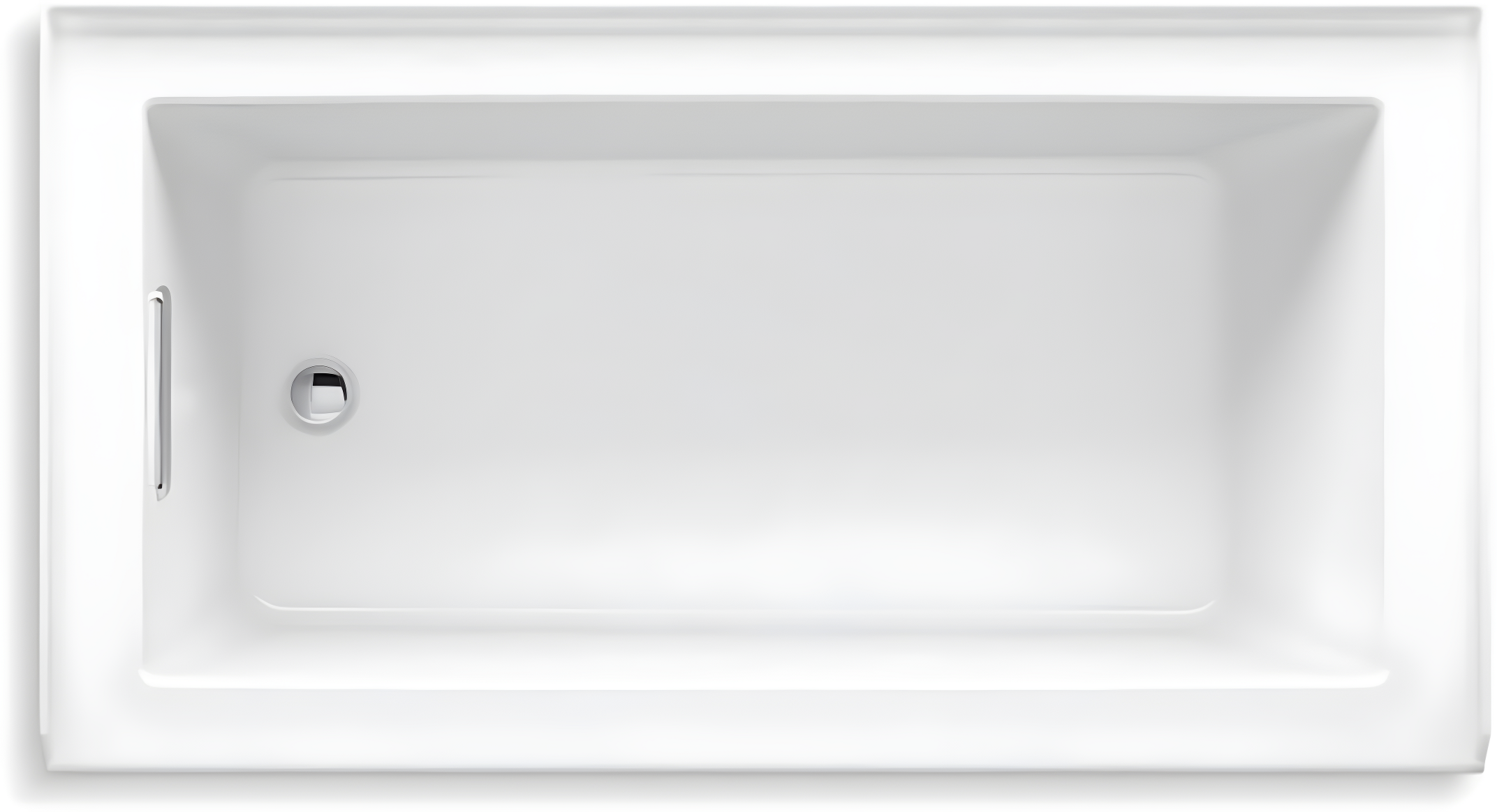Underscore 60" x 32" Alcove Soaking Bathtub