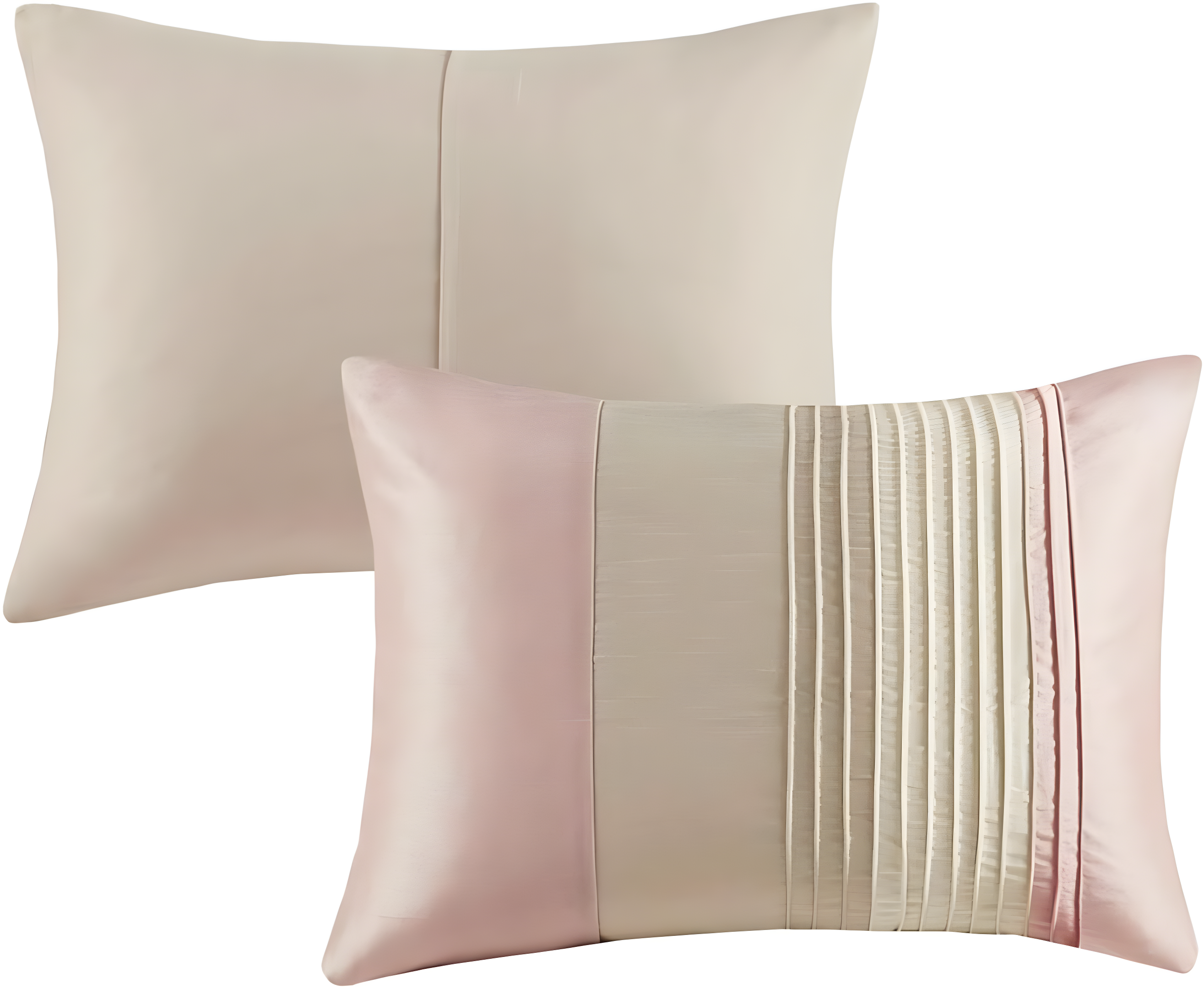Madison Park Amherst 7 Piece Striped and Pleated Comforter Set & Reviews | Wayfair